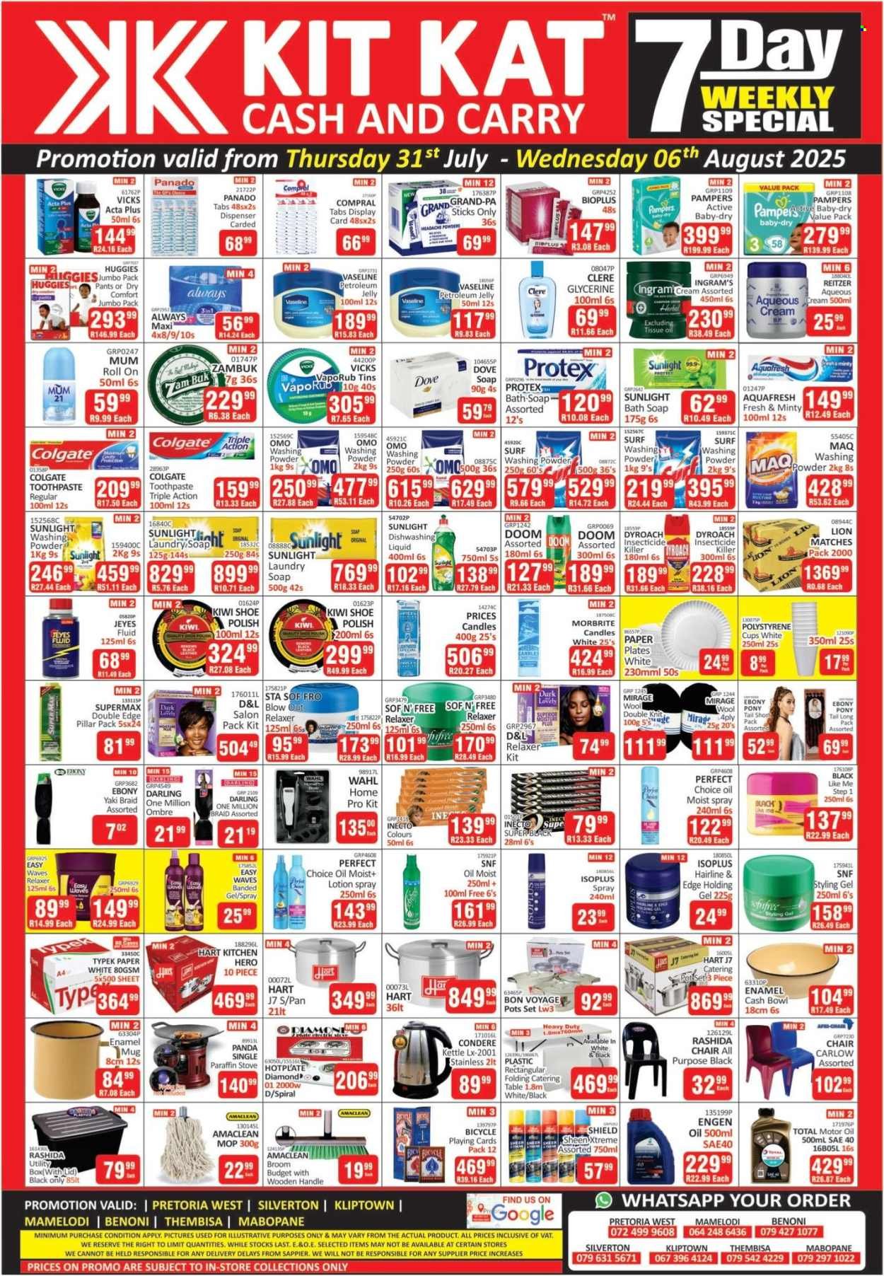 KIT KAT CASH & CARRY specials - Weekly specials (2025-07-31 - 2025-08-06) | 2
