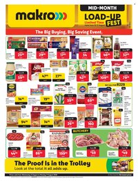 MAKRO specials - MID-MONTH LOAD-UP