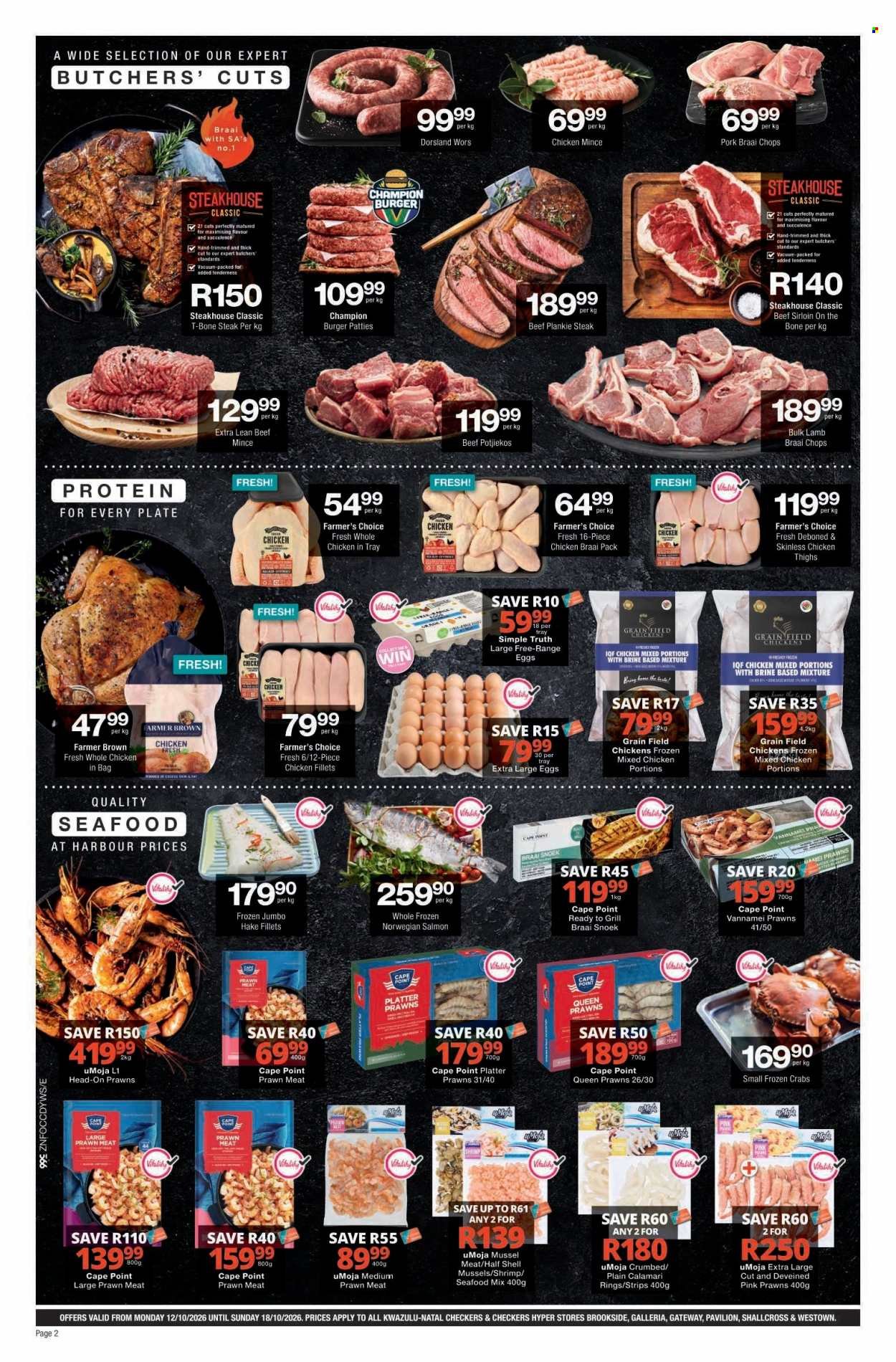 CHECKERS specials - October Mid-Month Promotion