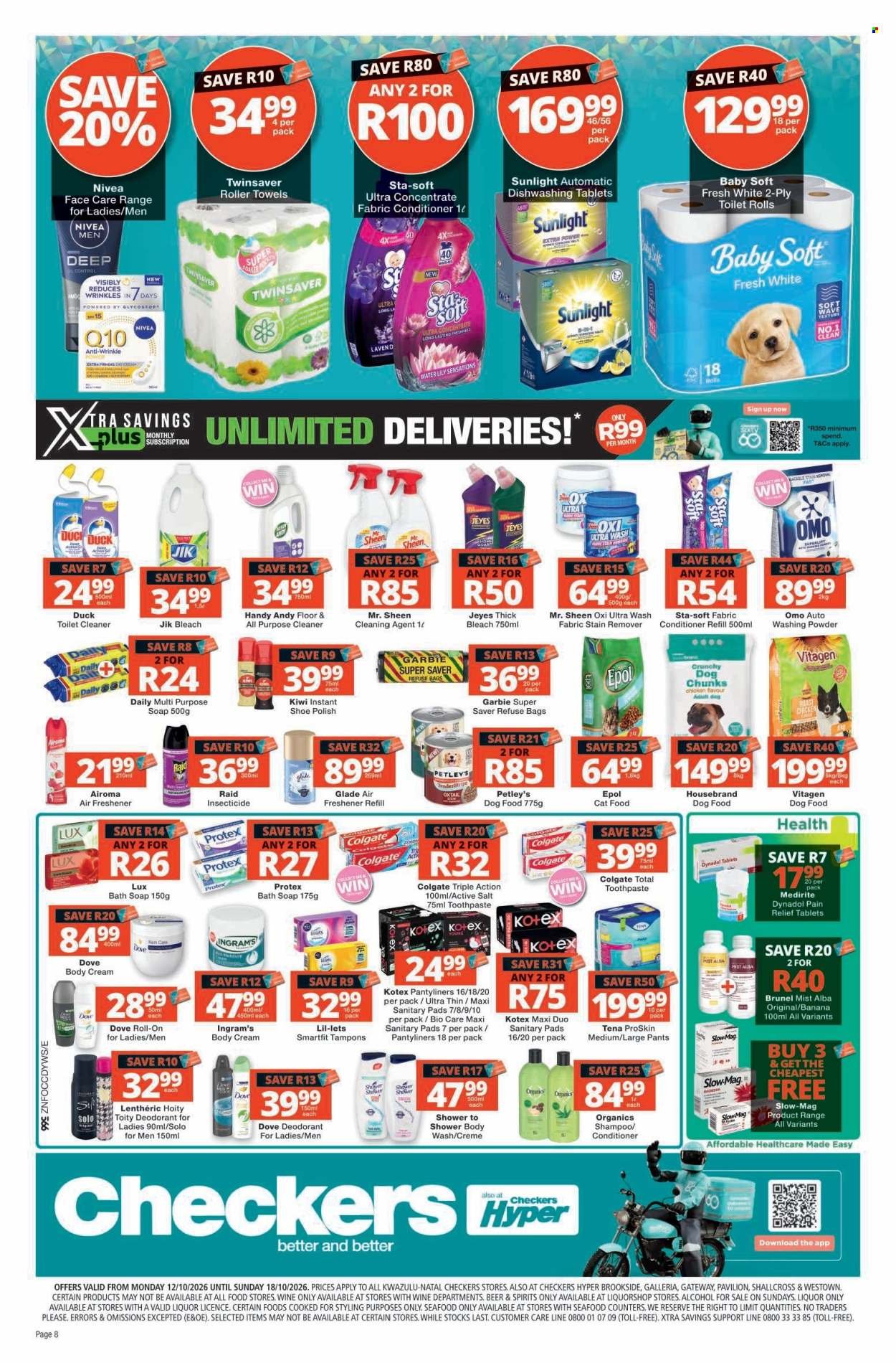 CHECKERS specials - October Mid-Month Promotion