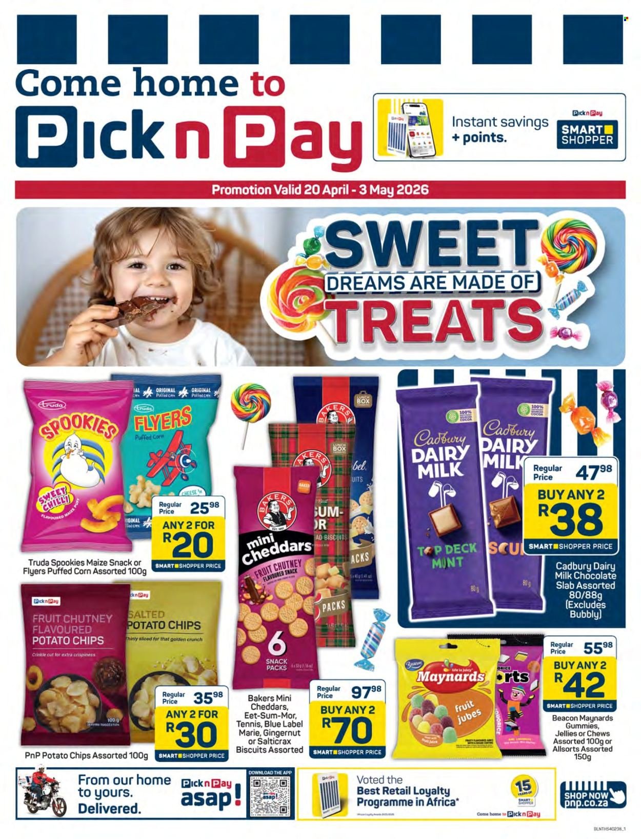 PICK N PAY specials - Sweets & Treats Specials (2026-04-20 - 2026-05-03) | 1
