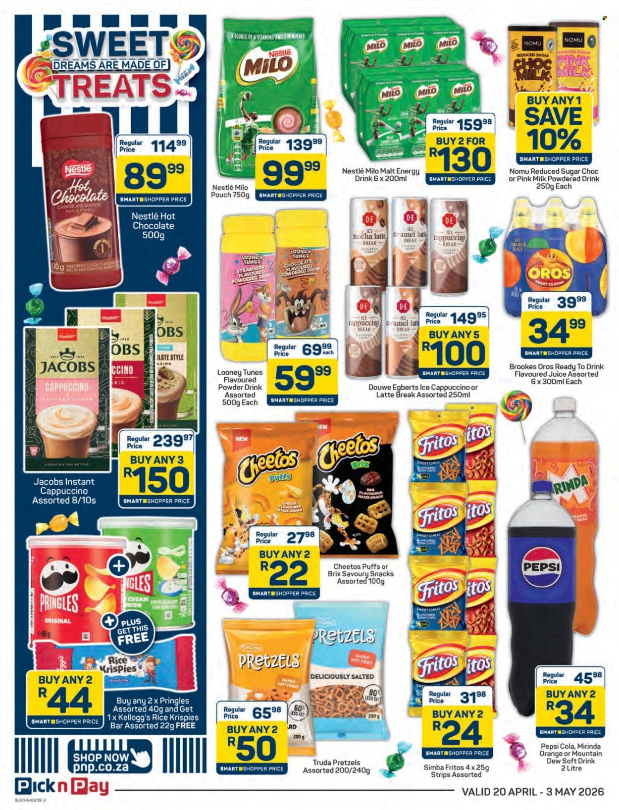PICK N PAY specials - Sweets & Treats Specials (2026-04-20 - 2026-05-03) | 2