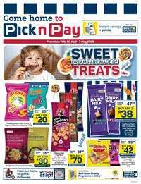 PICK N PAY specials - Sweets & Treats Specials (2026-04-20 - 2026-05-03)