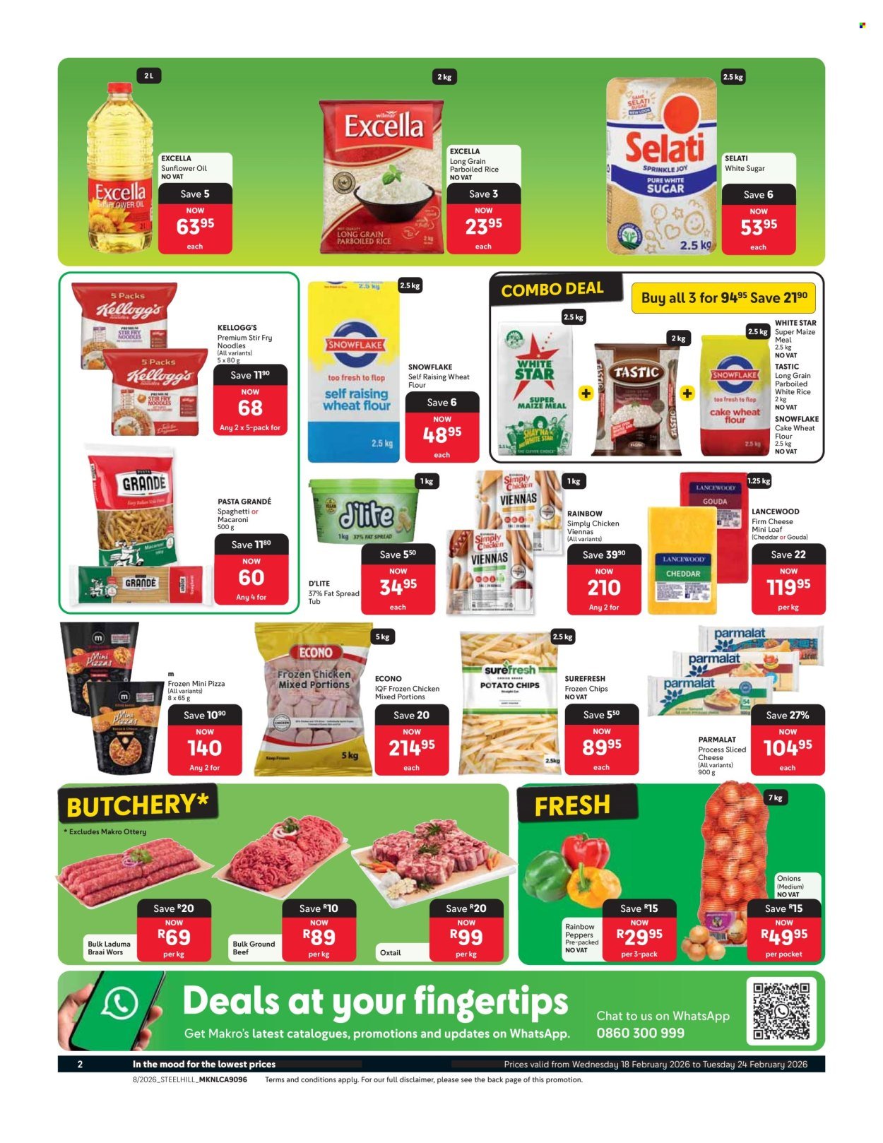 MAKRO specials - That mood for big month-end savings (2026-02-18 - 2026-02-24) | 2