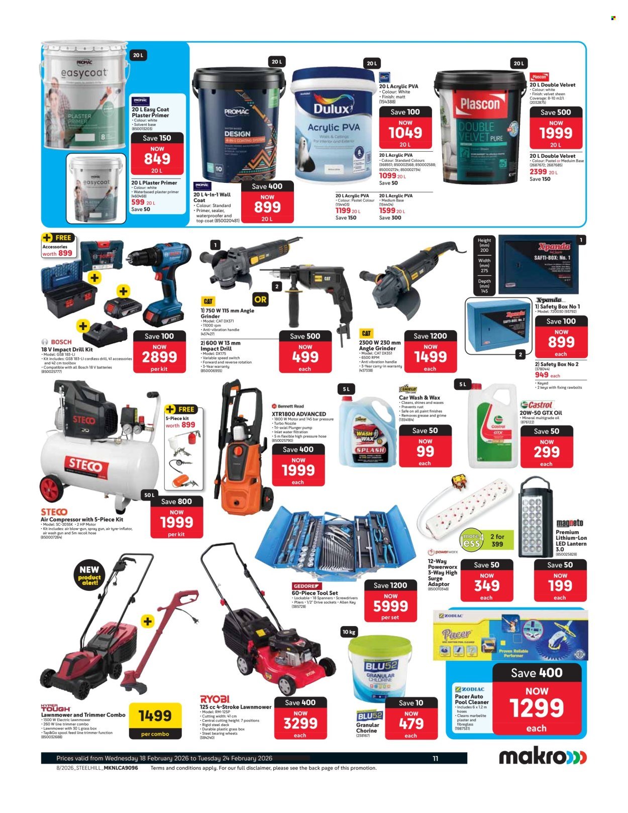 MAKRO specials - That mood for big month-end savings (2026-02-18 - 2026-02-24) | 11