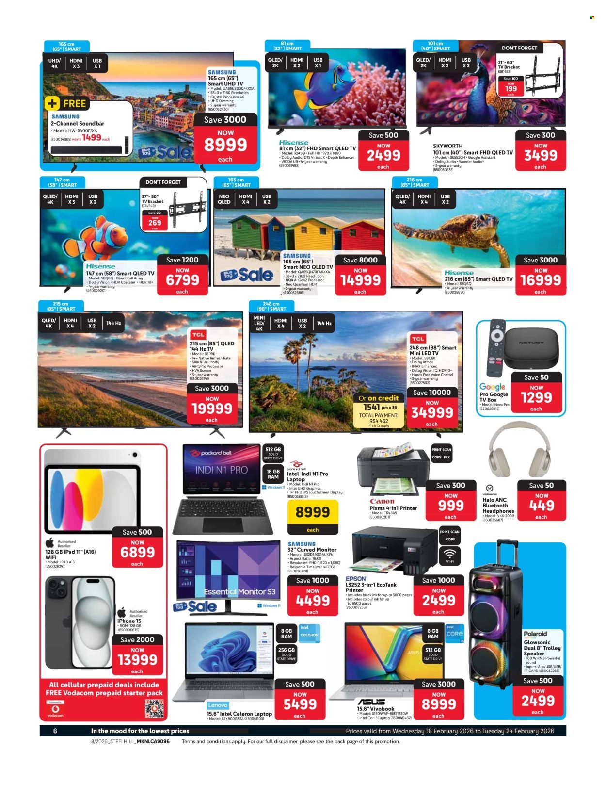 MAKRO specials - That mood for big month-end savings (2026-02-18 - 2026-02-24) | 6