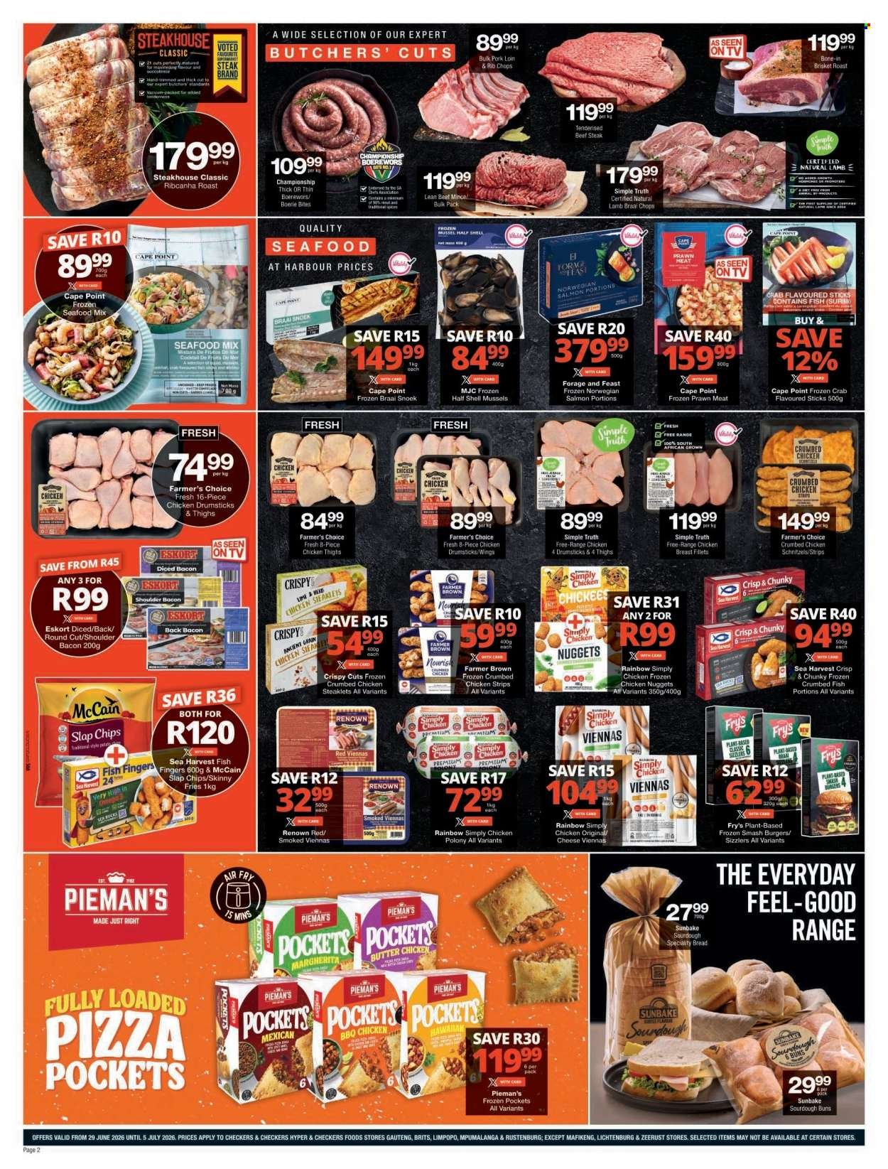 CHECKERS specials - XXL Savings Promotion Week 4