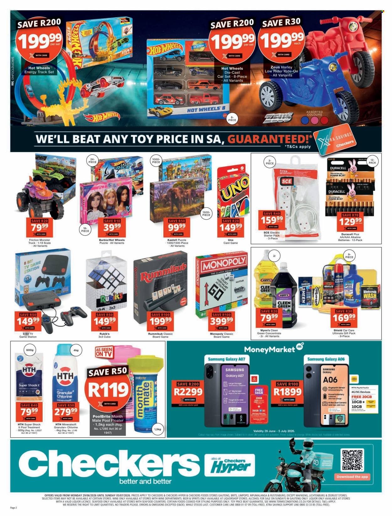 CHECKERS specials - XXL Savings Promotion Week 4