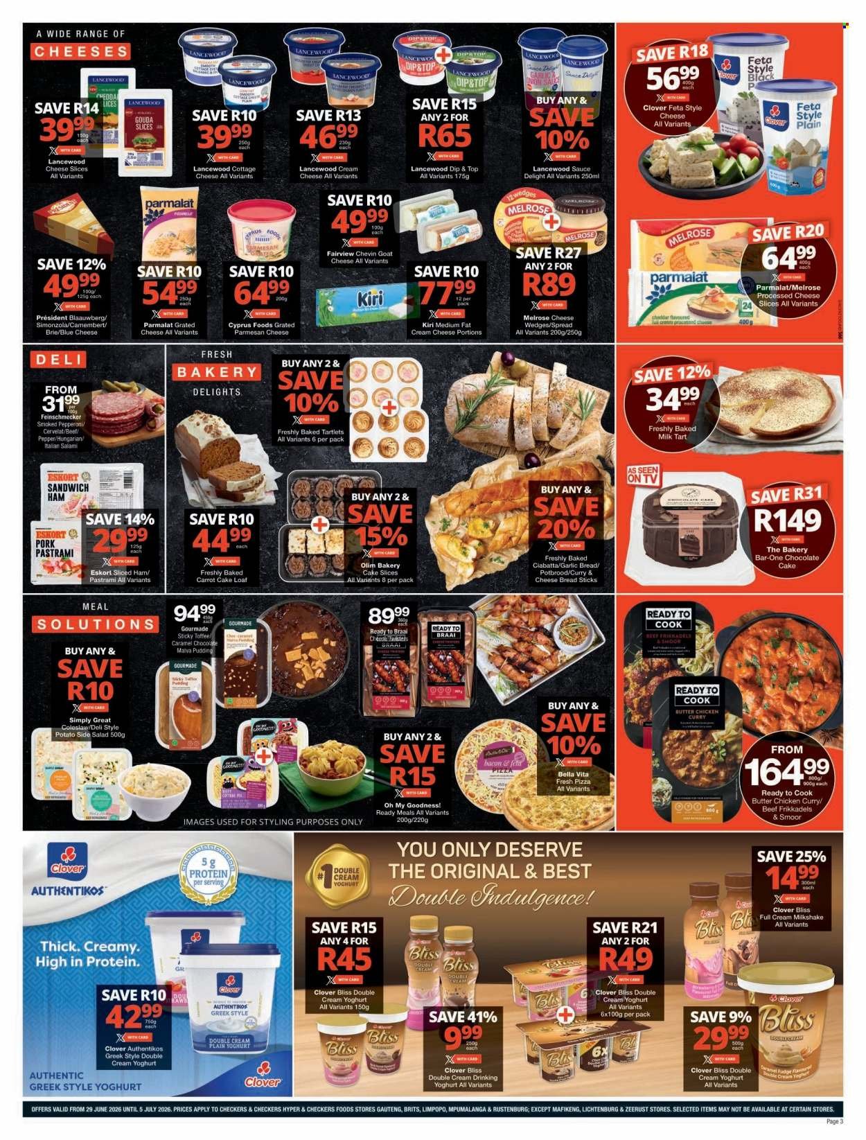 CHECKERS specials - XXL Savings Promotion Week 4