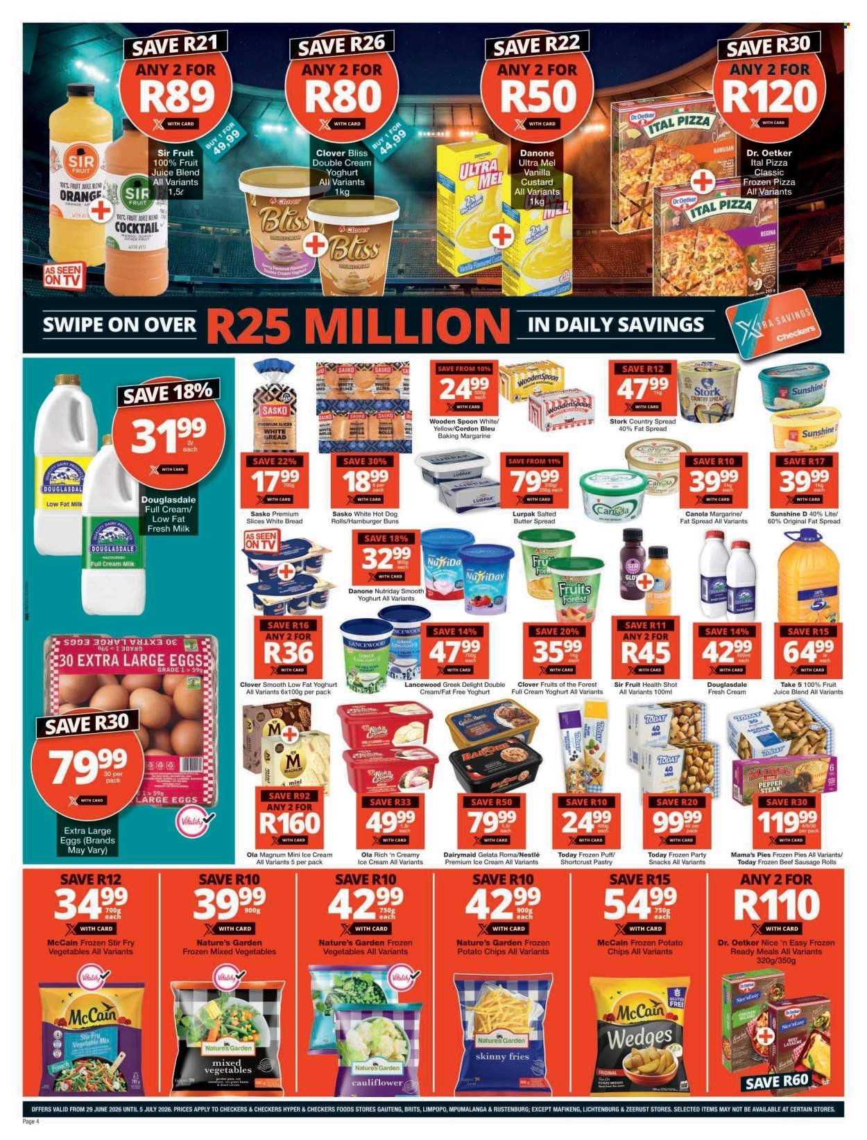 CHECKERS specials - XXL Savings Promotion Week 4