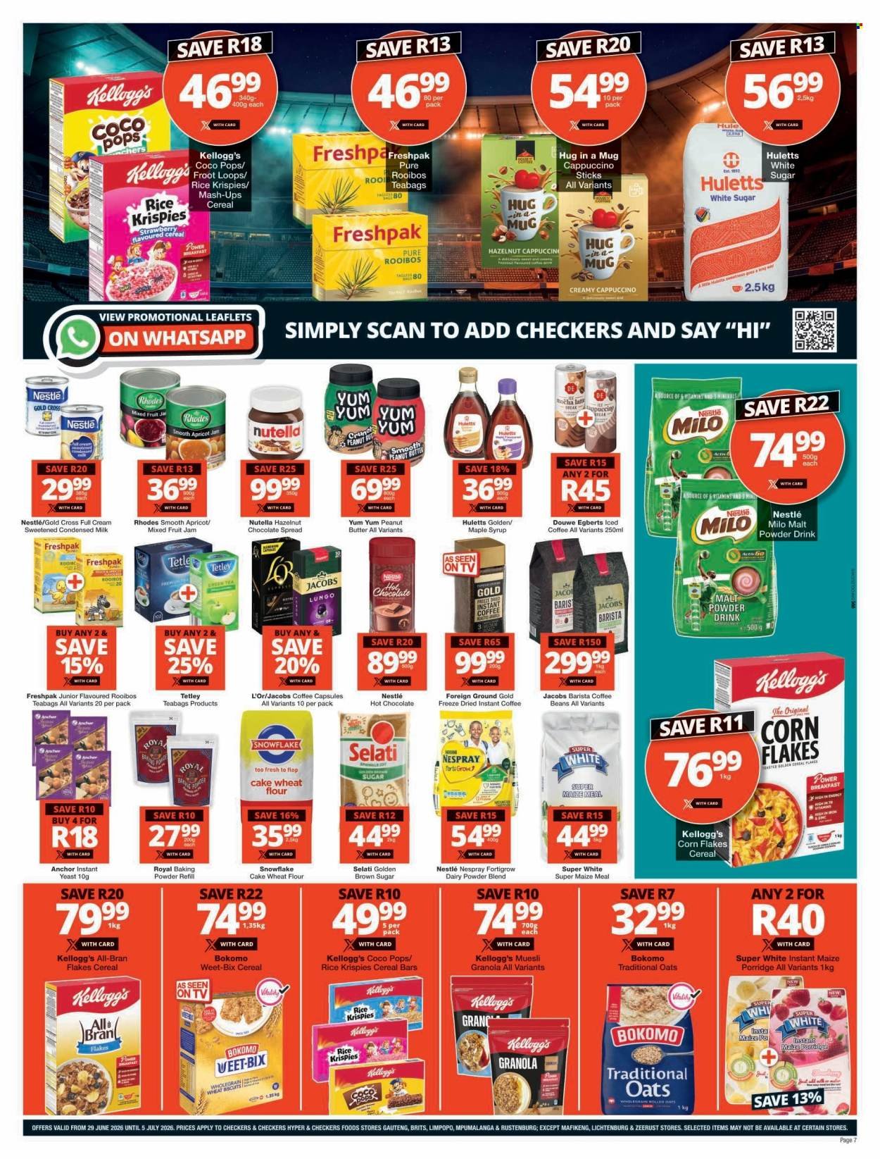 CHECKERS specials - XXL Savings Promotion Week 4