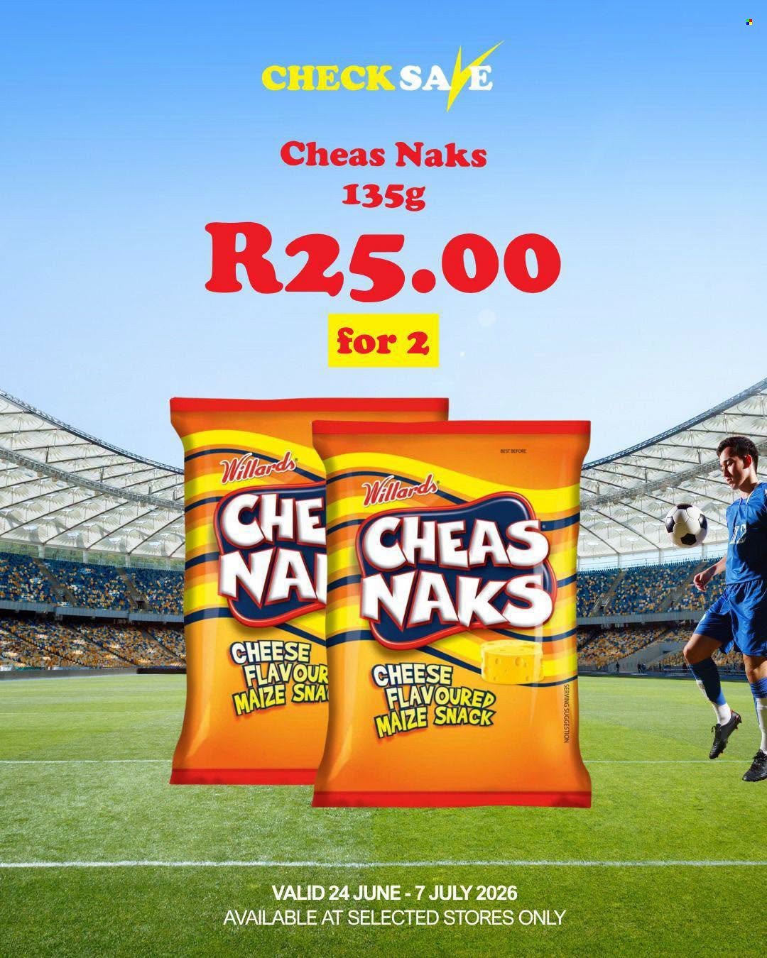 CHECK SAVE specials - From Wednesday 24 Jun 2026