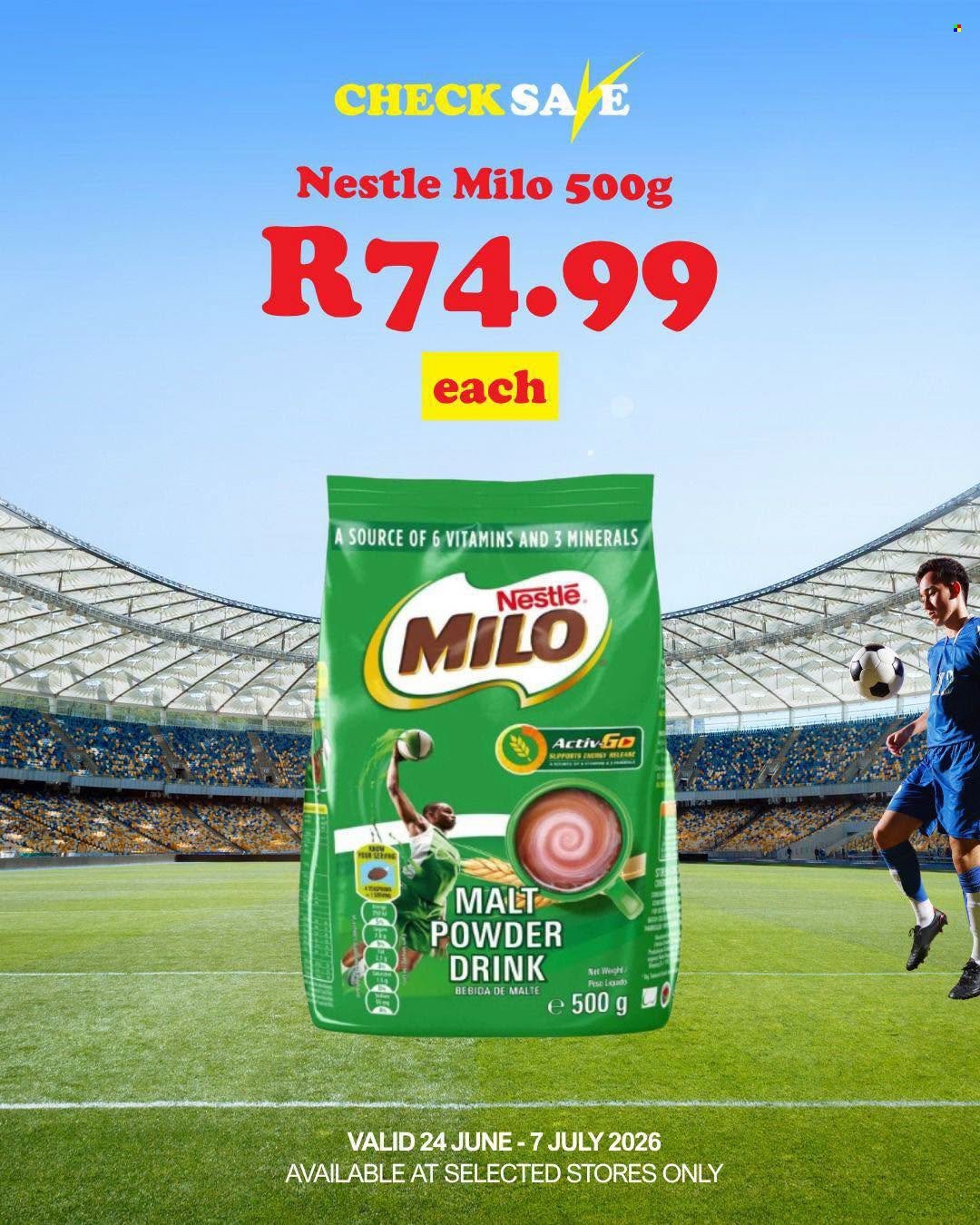 CHECK SAVE specials - From Wednesday 24 Jun 2026