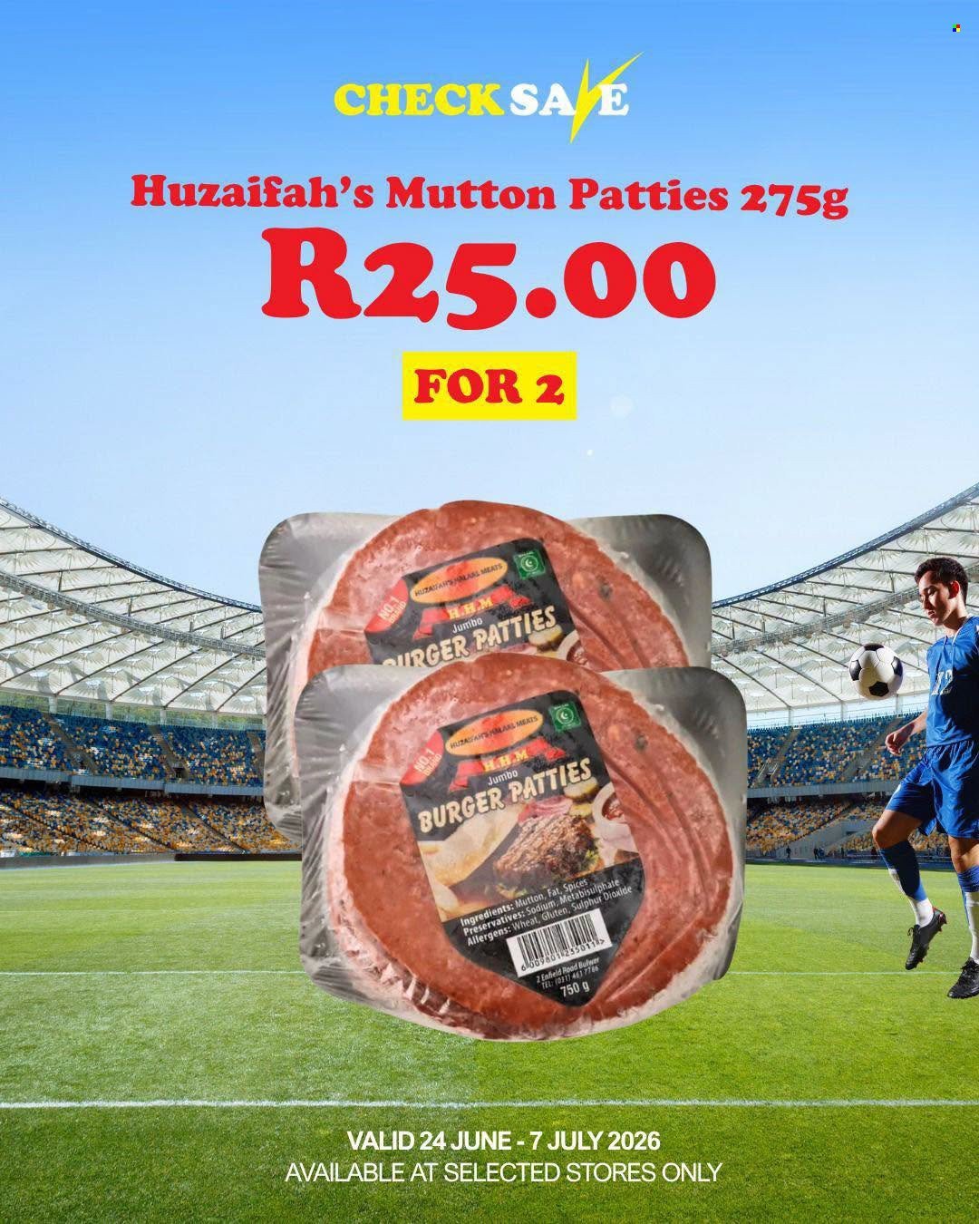CHECK SAVE specials - From Wednesday 24 Jun 2026