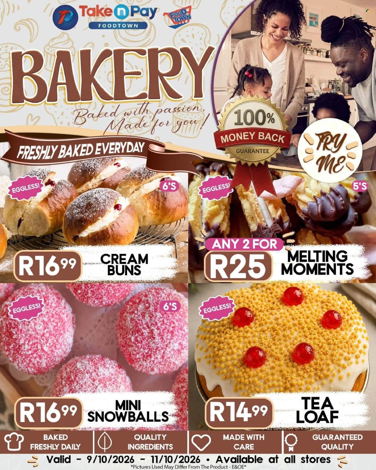 TAKE N PAY specials - From Friday 9 Oct 2026