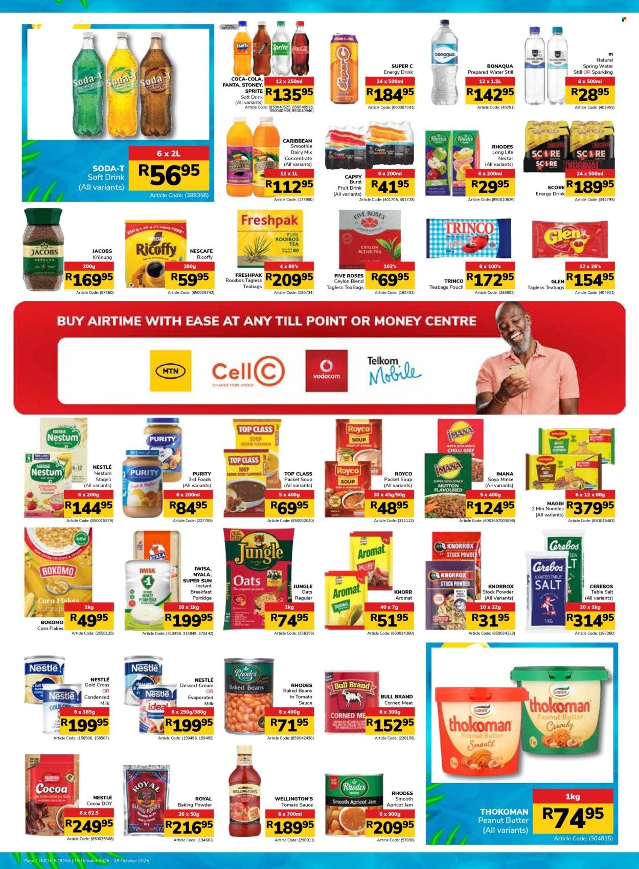 JUMBO CASH & CARRY specials - From Thursday 15 Oct 2026