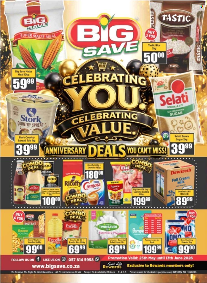 BIG SAVE specials - CELEBRATING YOU