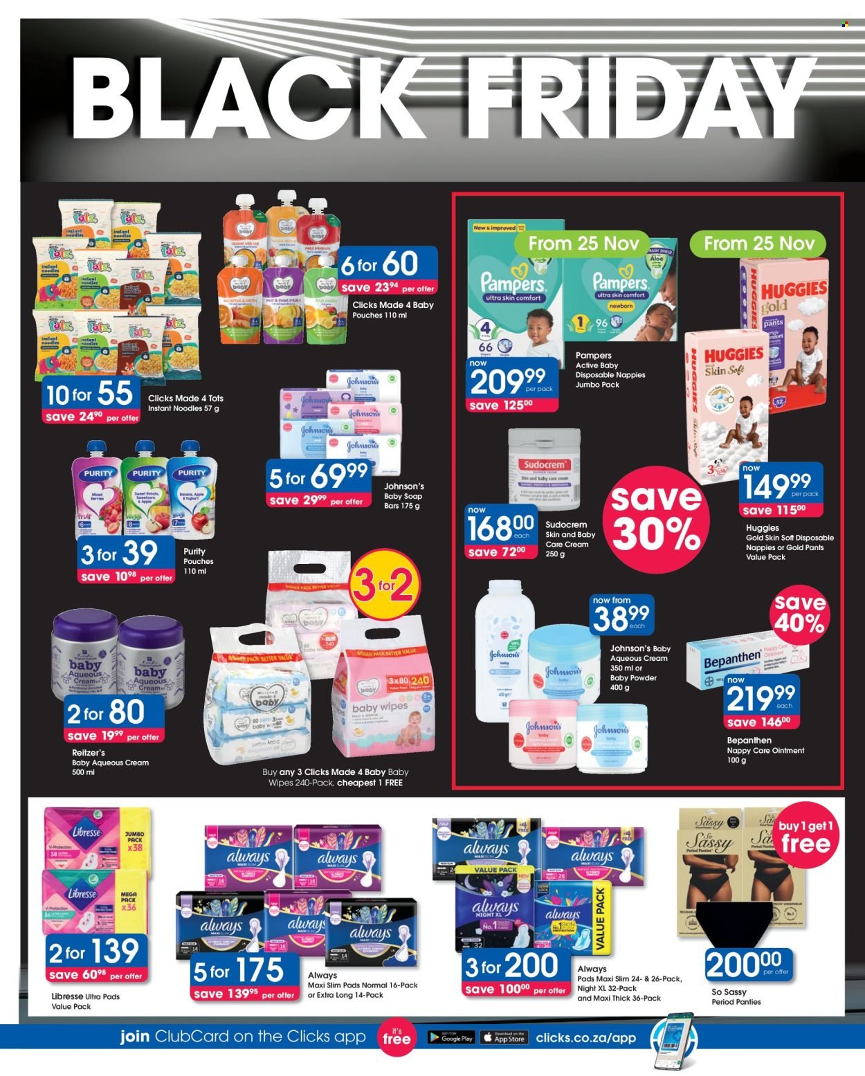 CLICKS specials - From Wednesday 26 Nov 2025 (2025-11-26 - 2025-12-04) | 6