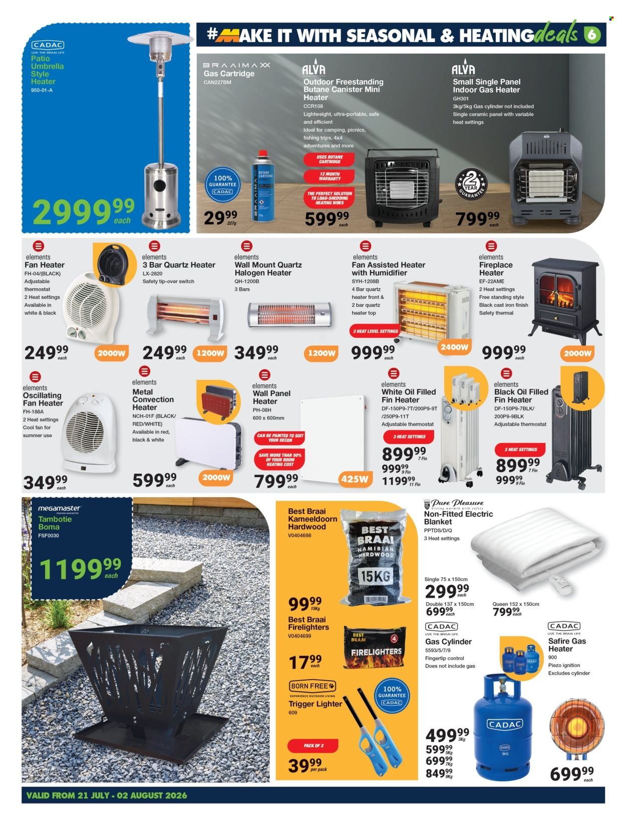 MICA specials - From Tuesday 21 Jul 2026