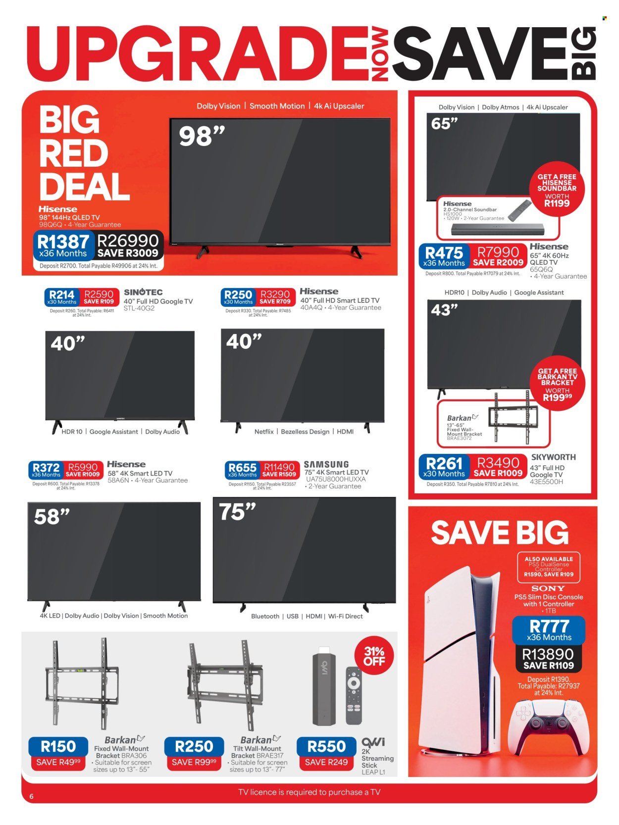 OK FURNITURE specials - From Monday 24 Aug 2026