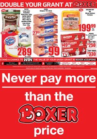 BOXER specials - WEEKLY SPECIALS