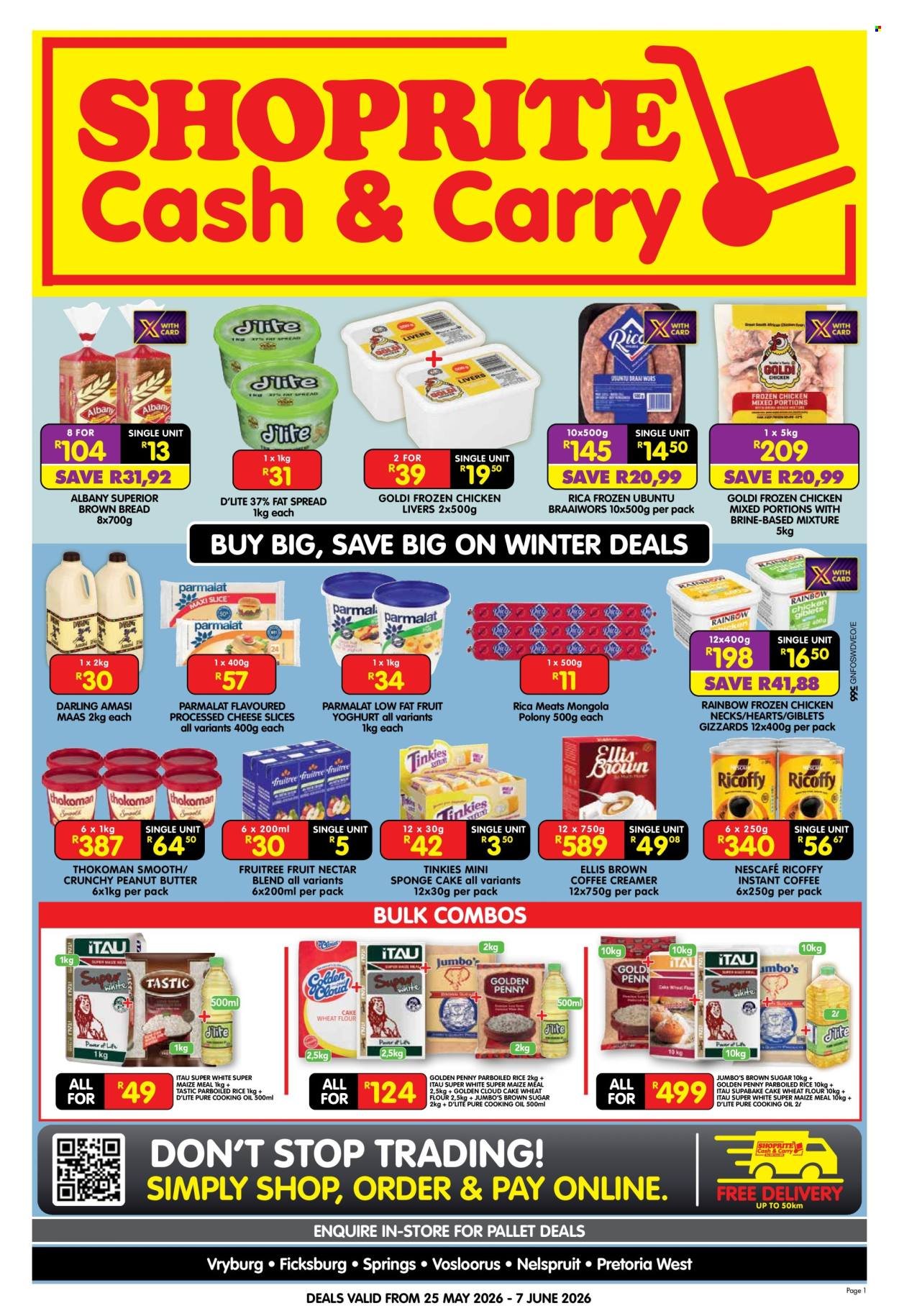SHOPRITE specials - Cash & Carry Winter Deals Exclusive Gauteng (2026-05-25 - 2026-06-07) | 1