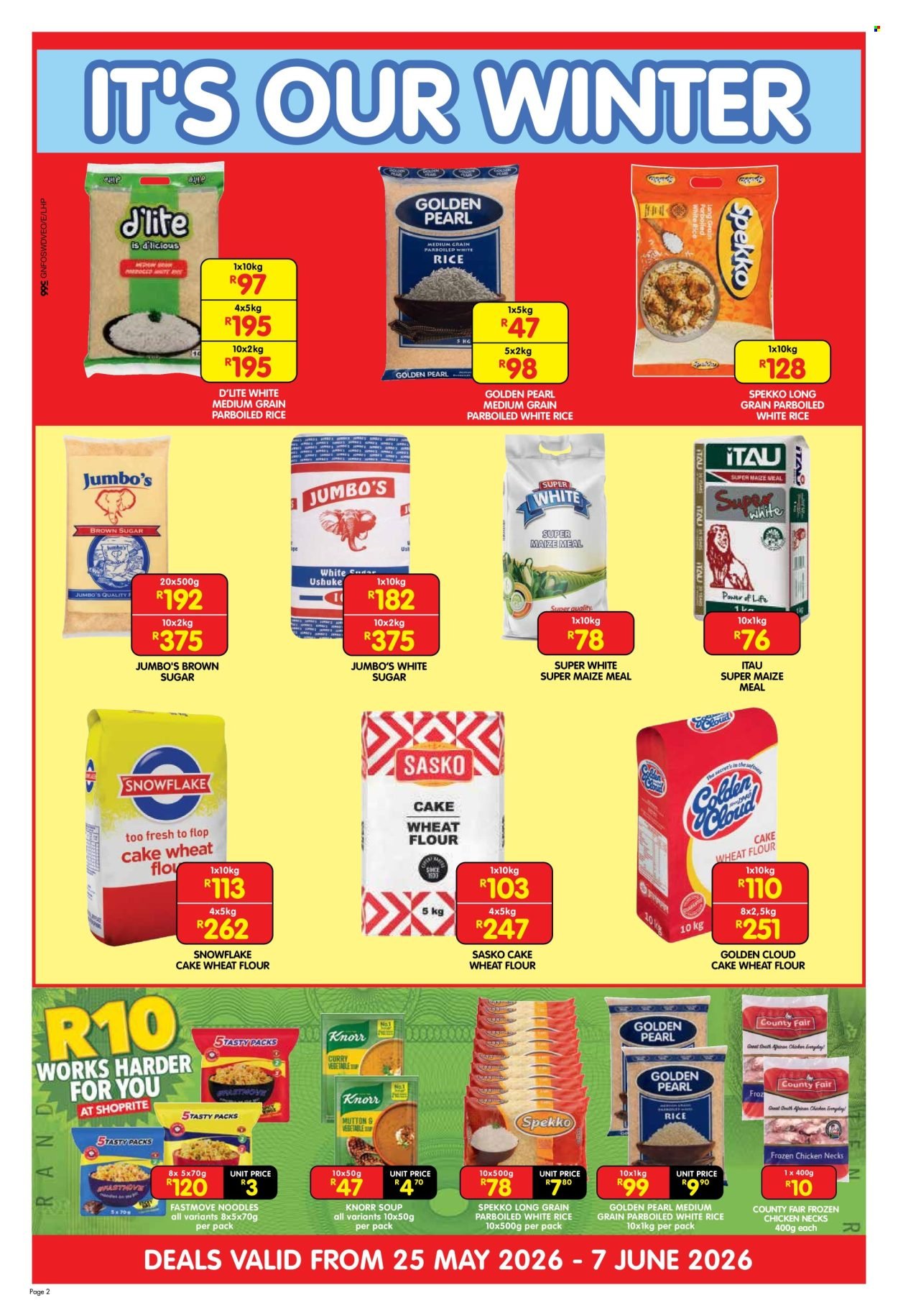 SHOPRITE specials - Cash & Carry Winter Deals Exclusive Gauteng (2026-05-25 - 2026-06-07) | 2