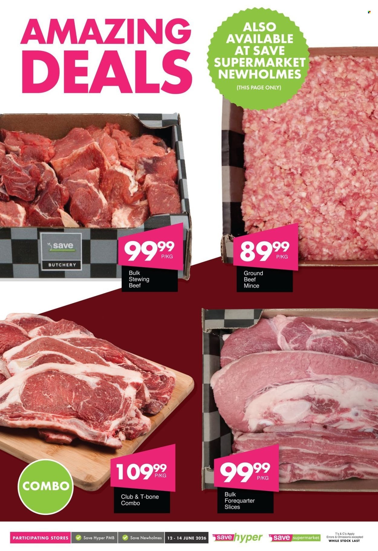 SAVE specials - From Friday 12 Jun 2026