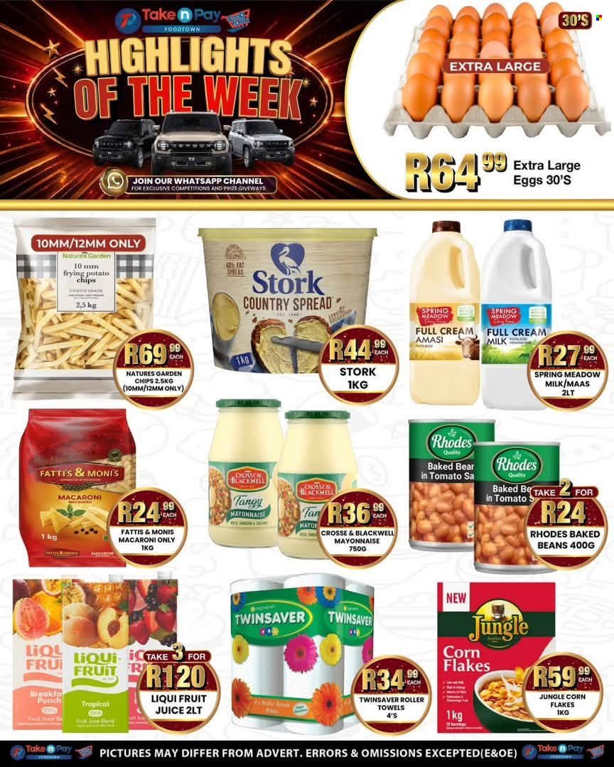 TAKE N PAY specials - From Monday 27 Jul 2026