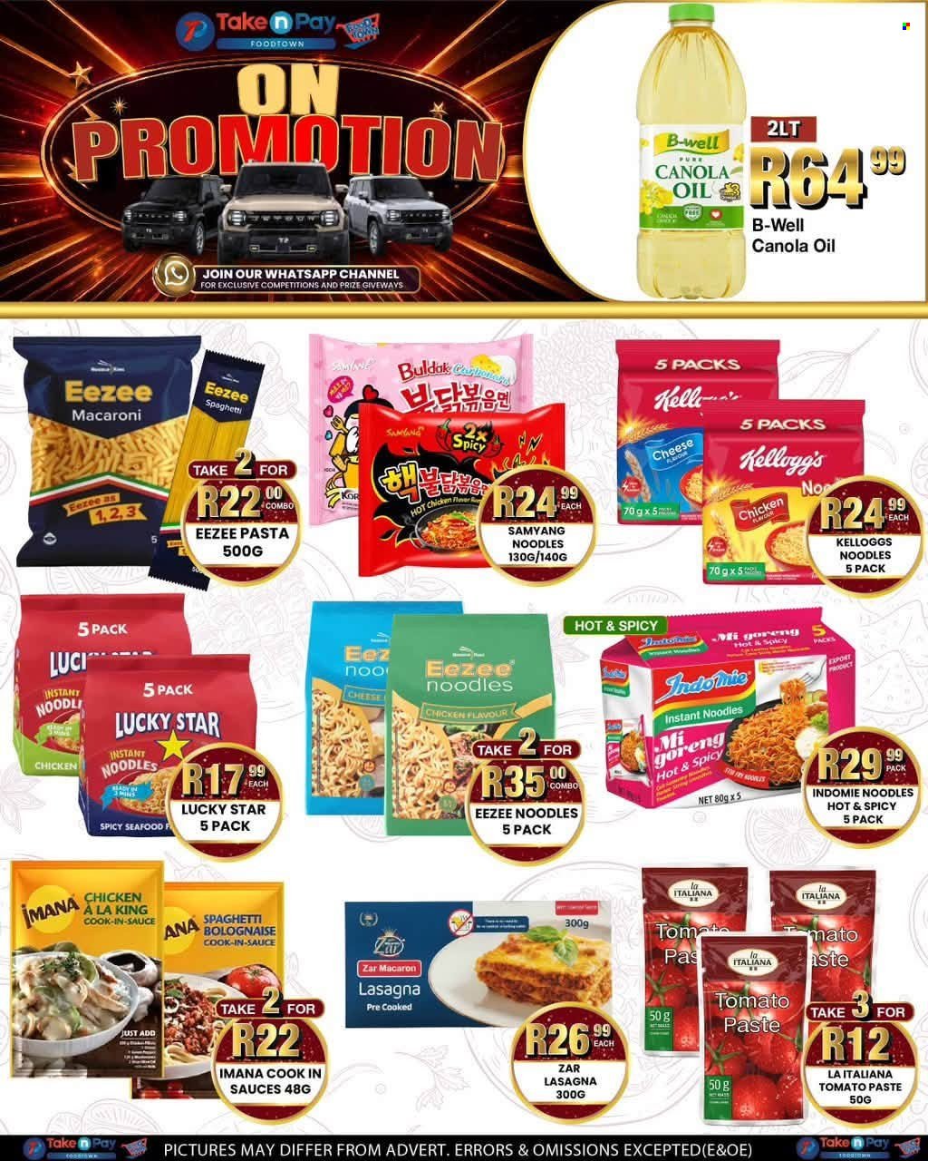 TAKE N PAY specials - From Monday 27 Jul 2026