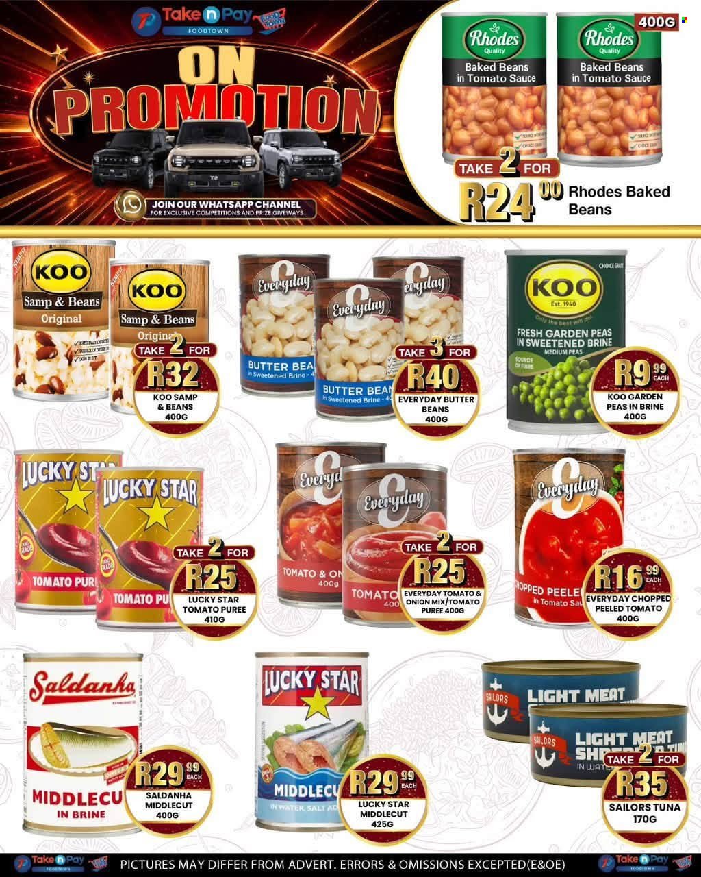 TAKE N PAY specials - From Monday 27 Jul 2026