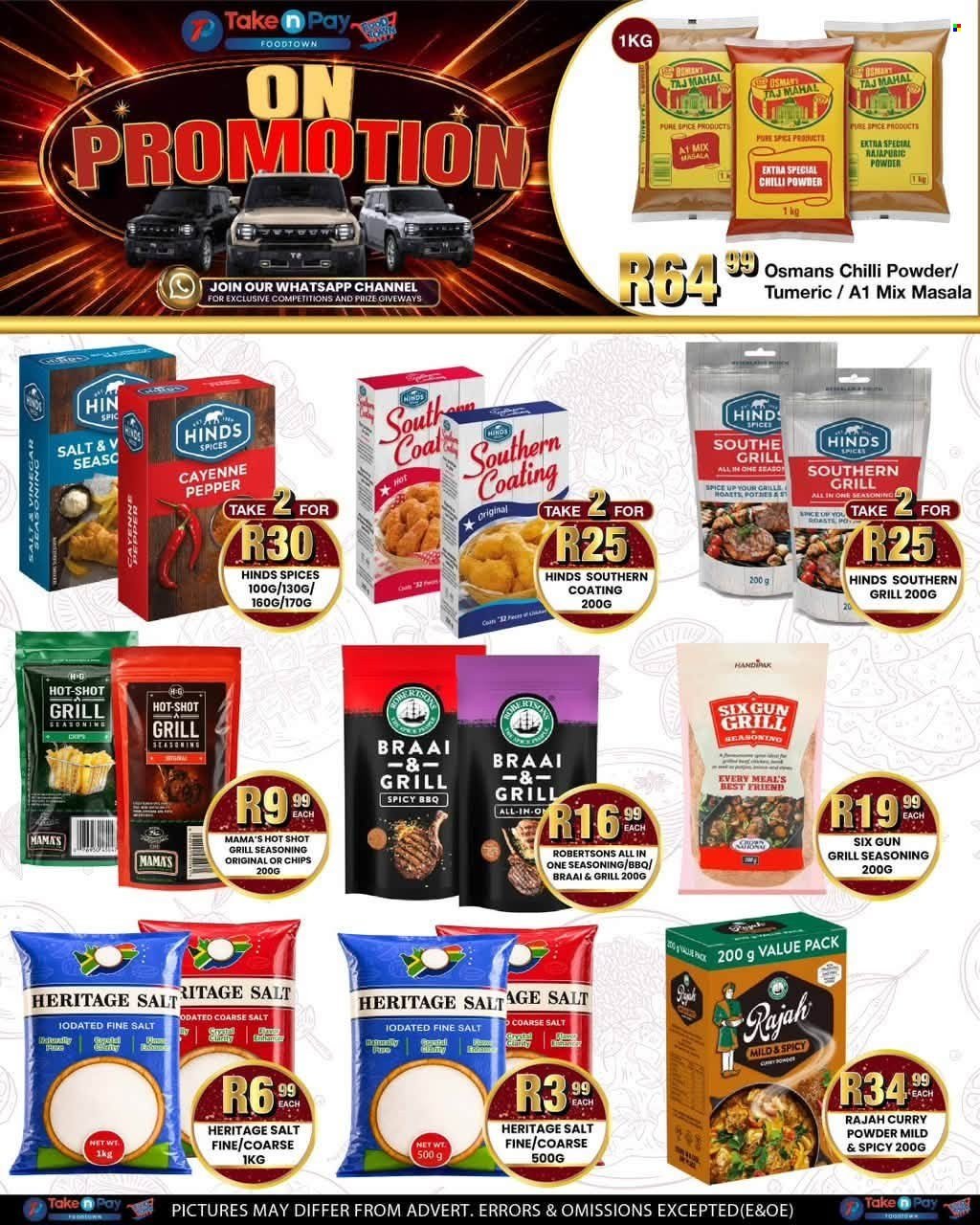 TAKE N PAY specials - From Monday 27 Jul 2026
