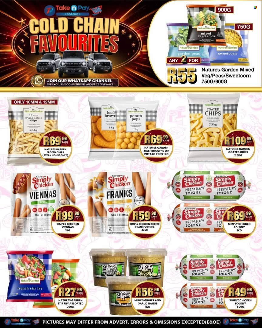 TAKE N PAY specials - From Monday 27 Jul 2026