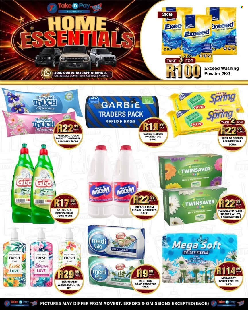 TAKE N PAY specials - From Monday 27 Jul 2026