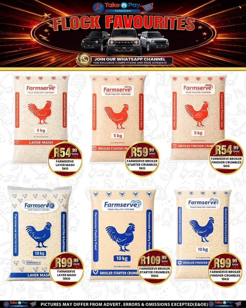 TAKE N PAY specials - From Monday 27 Jul 2026