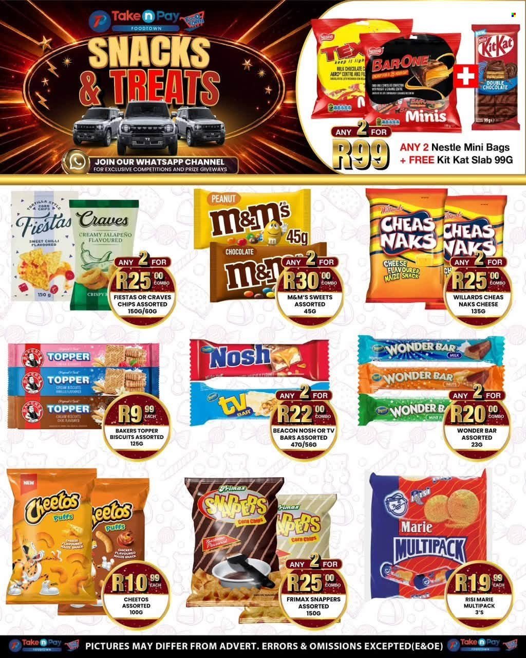 TAKE N PAY specials - From Monday 27 Jul 2026