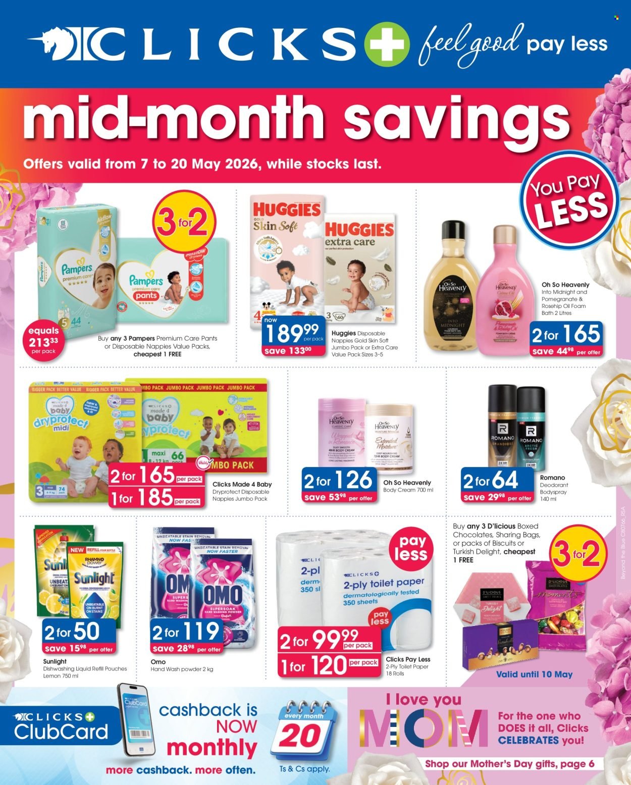 CLICKS specials - From Thursday 7 May 2026 (2026-05-07 - 2026-05-20) | 1