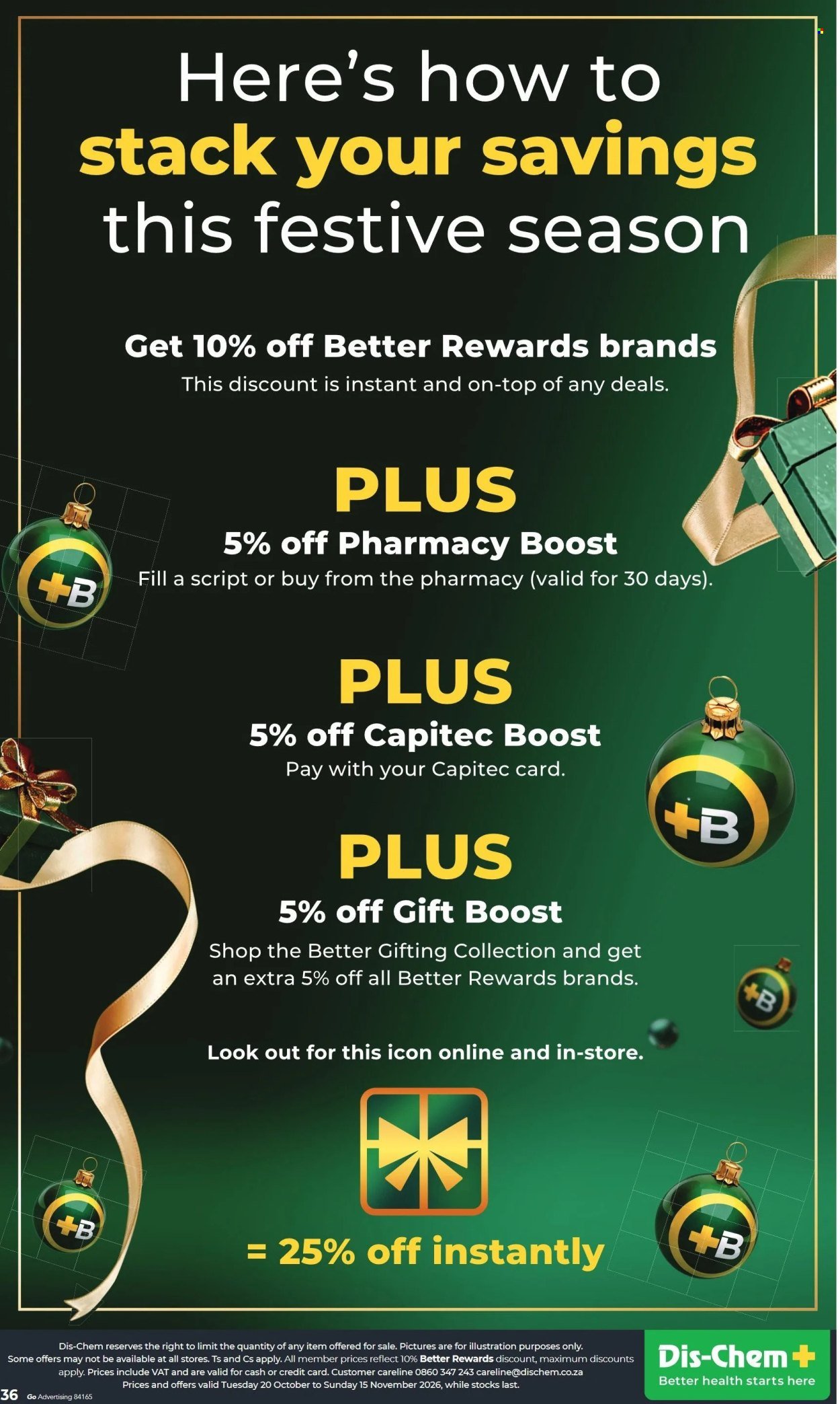 DIS-CHEM specials - Better Savings