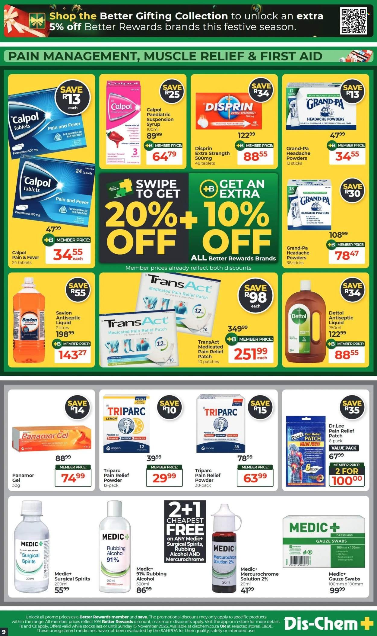 DIS-CHEM specials - Better Savings