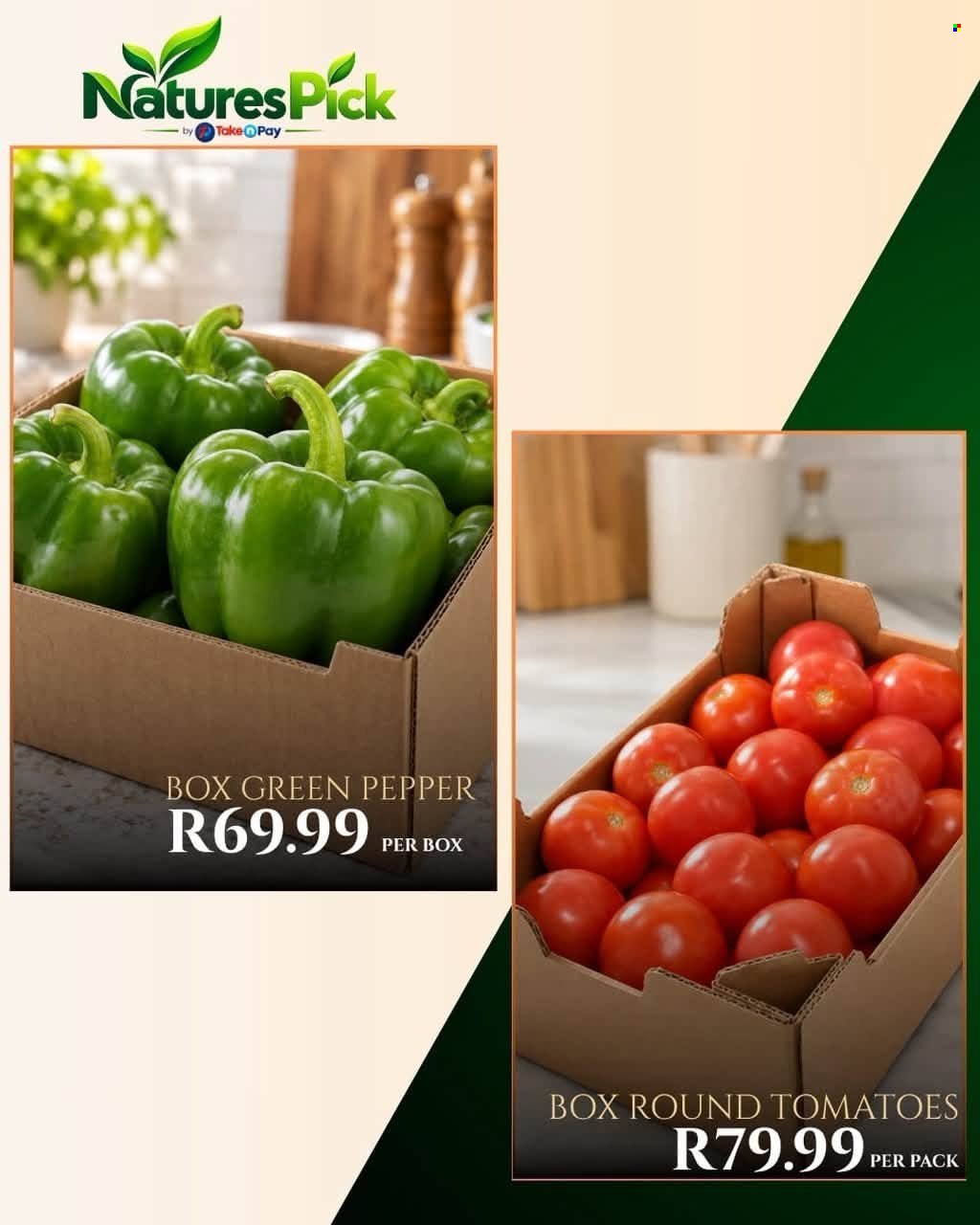 TAKE N PAY specials - From Tuesday 13 Oct 2026