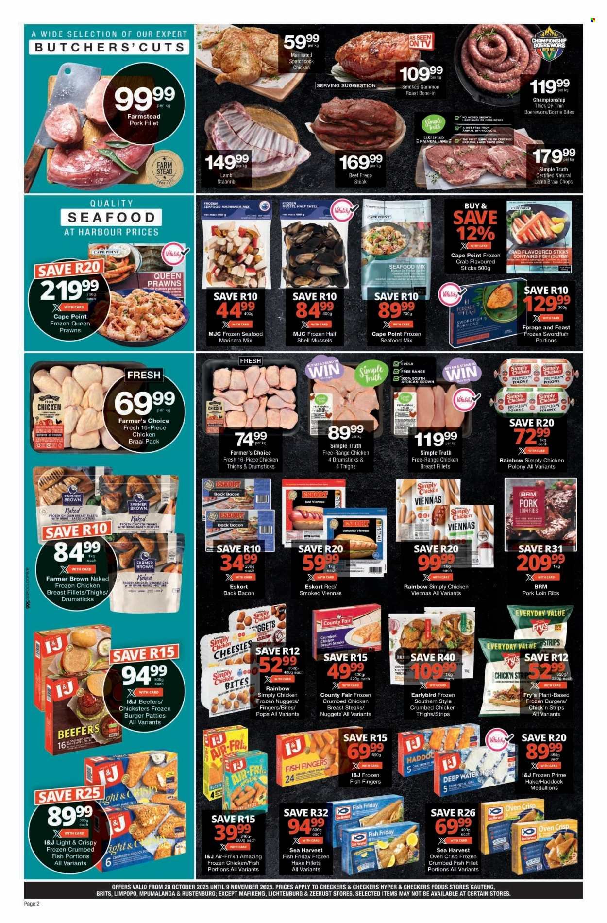 CHECKERS specials - Month-End Promotion (2025-10-20 - 2025-11-09) | 2