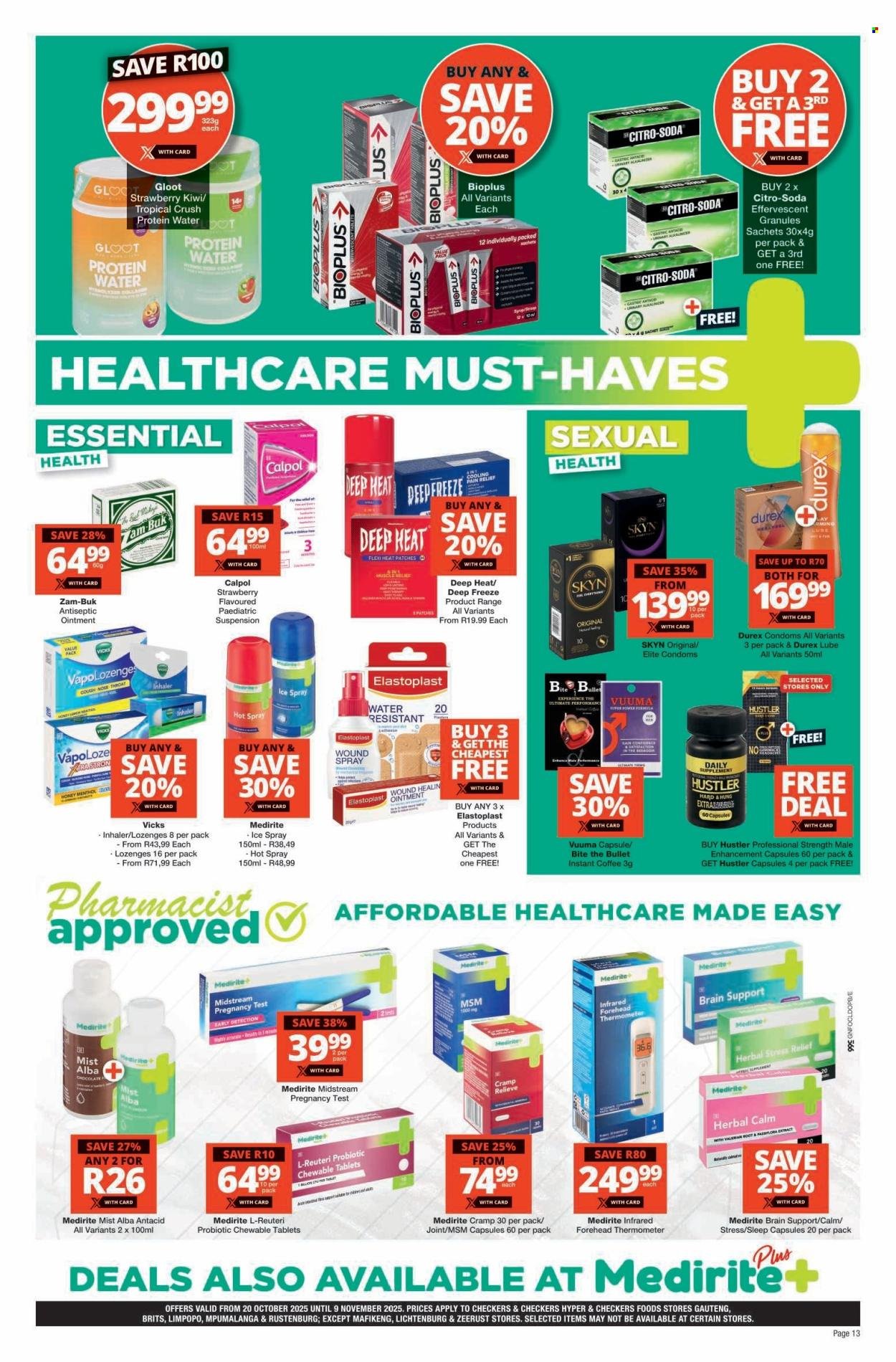 CHECKERS specials - Month-End Promotion (2025-10-20 - 2025-11-09) | 13