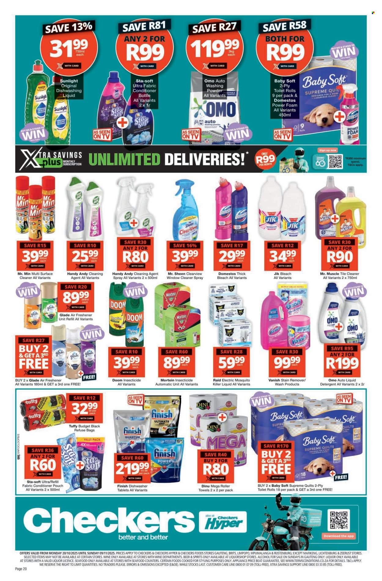 CHECKERS specials - Month-End Promotion (2025-10-20 - 2025-11-09) | 20