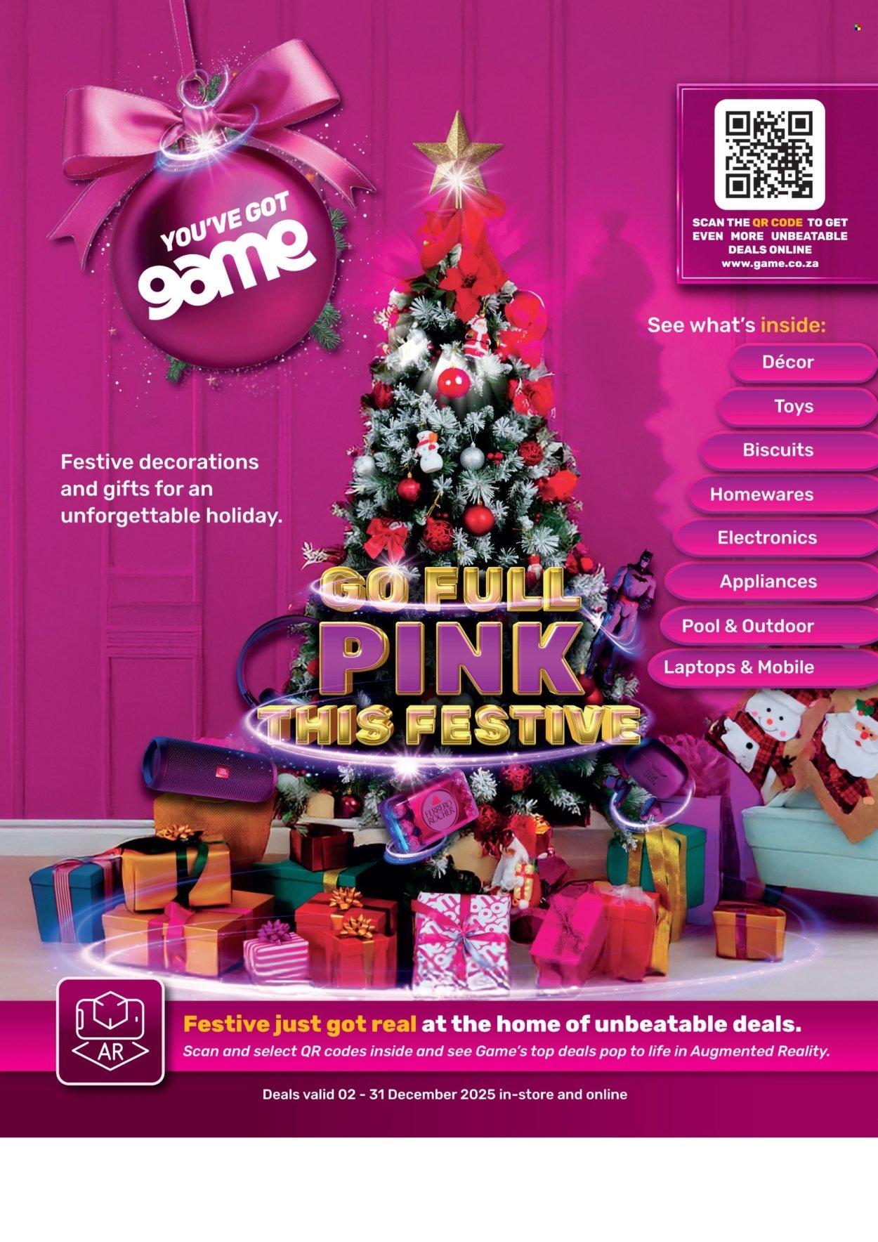 GAME specials - Go Full Pink This Festive (2025-12-02 - 2025-12-31) | 1