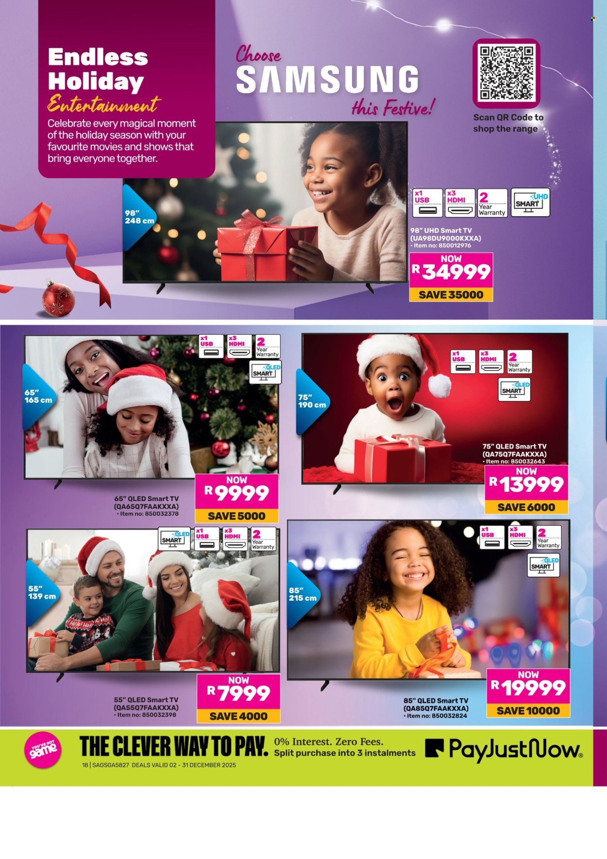 GAME specials - Go Full Pink This Festive (2025-12-02 - 2025-12-31) | 18