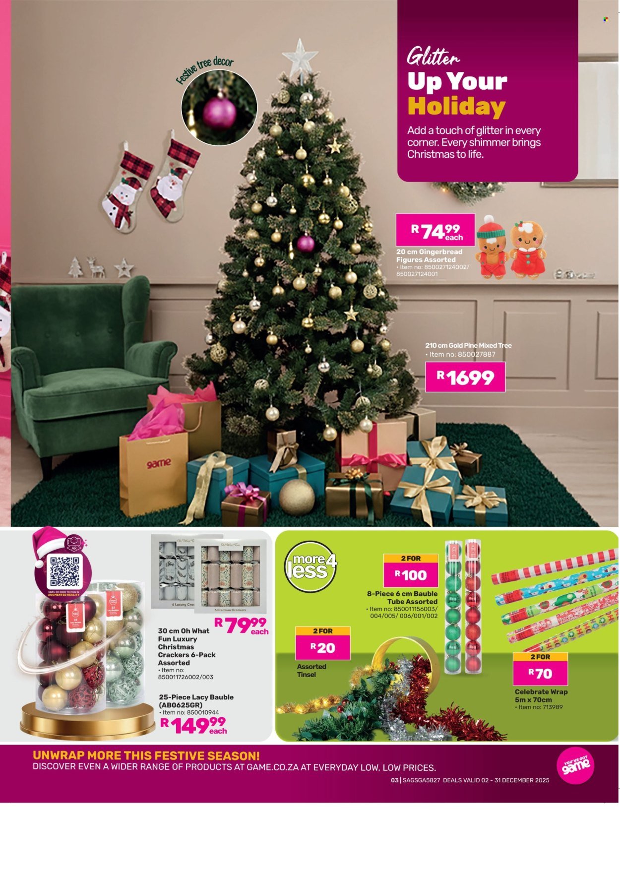 GAME specials - Go Full Pink This Festive (2025-12-02 - 2025-12-31) | 3