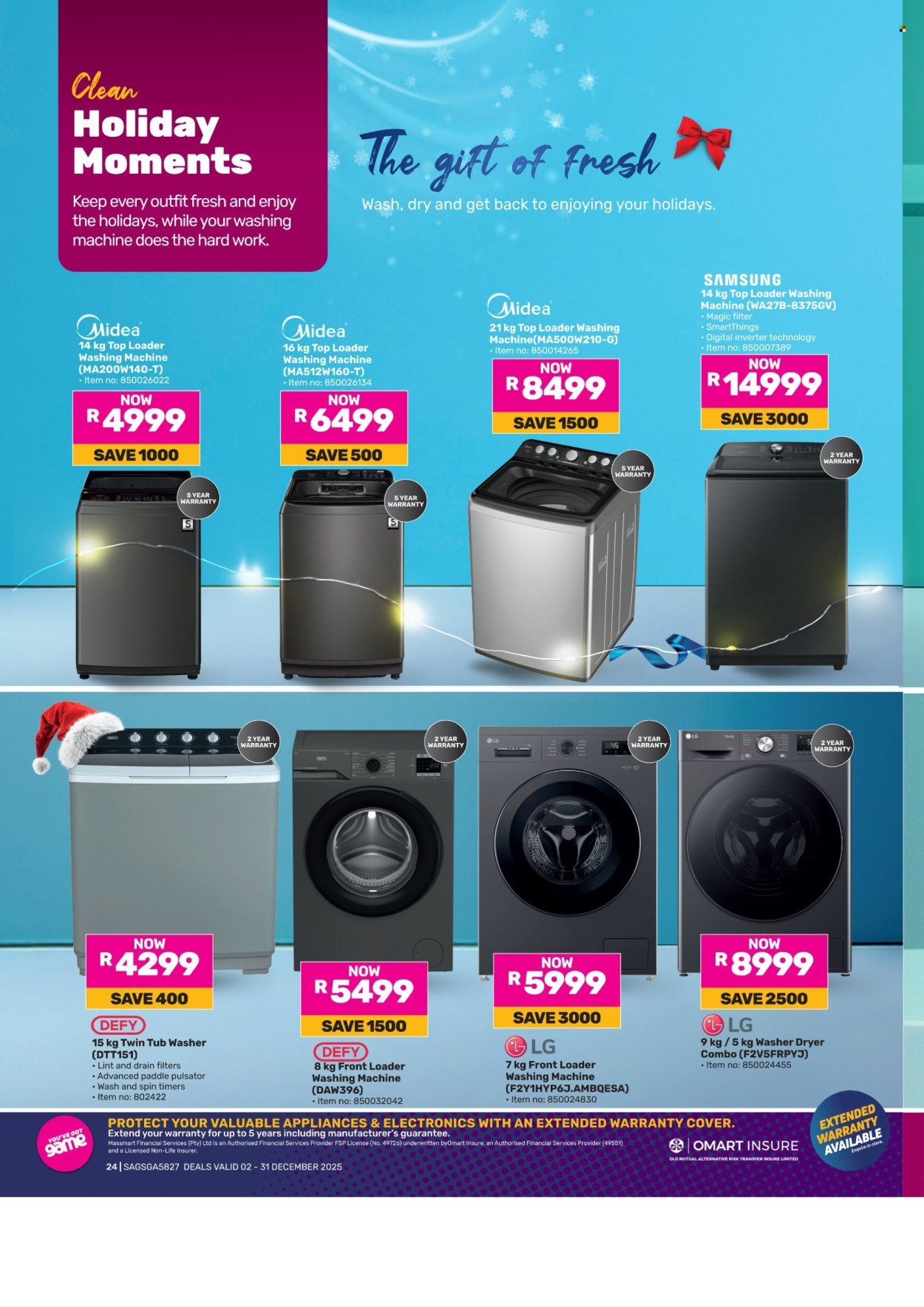 GAME specials - Go Full Pink This Festive (2025-12-02 - 2025-12-31) | 24