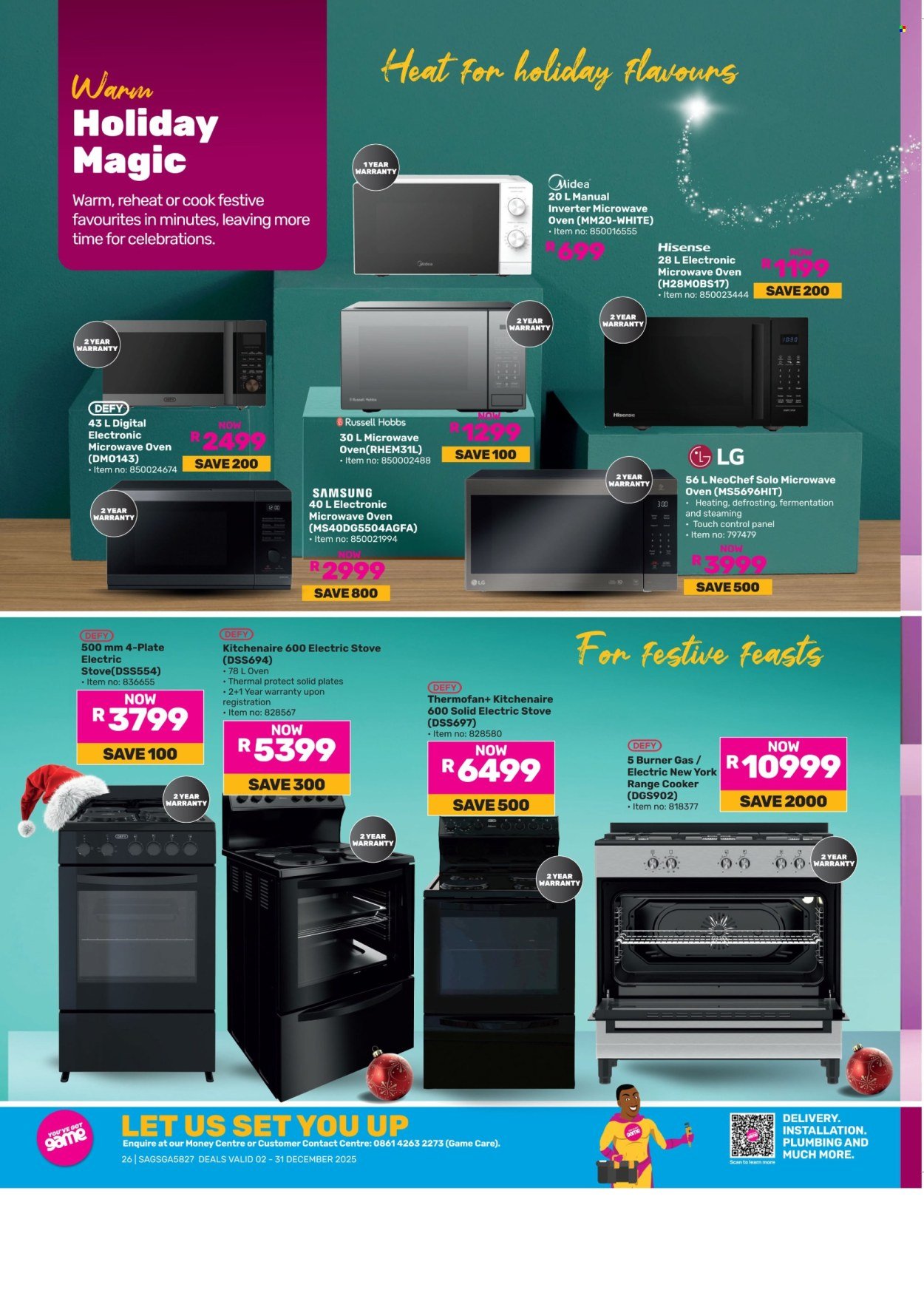 GAME specials - Go Full Pink This Festive (2025-12-02 - 2025-12-31) | 26