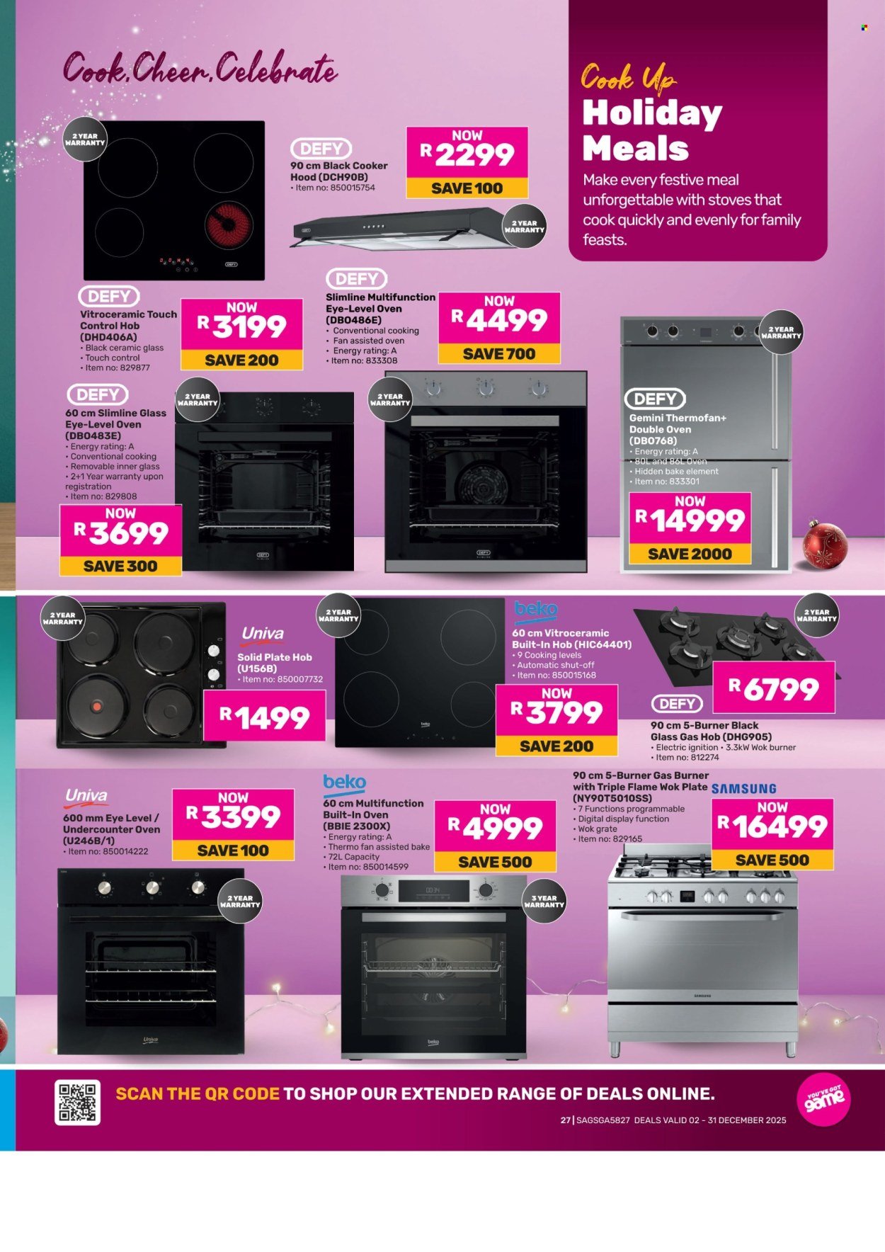 GAME specials - Go Full Pink This Festive (2025-12-02 - 2025-12-31) | 27