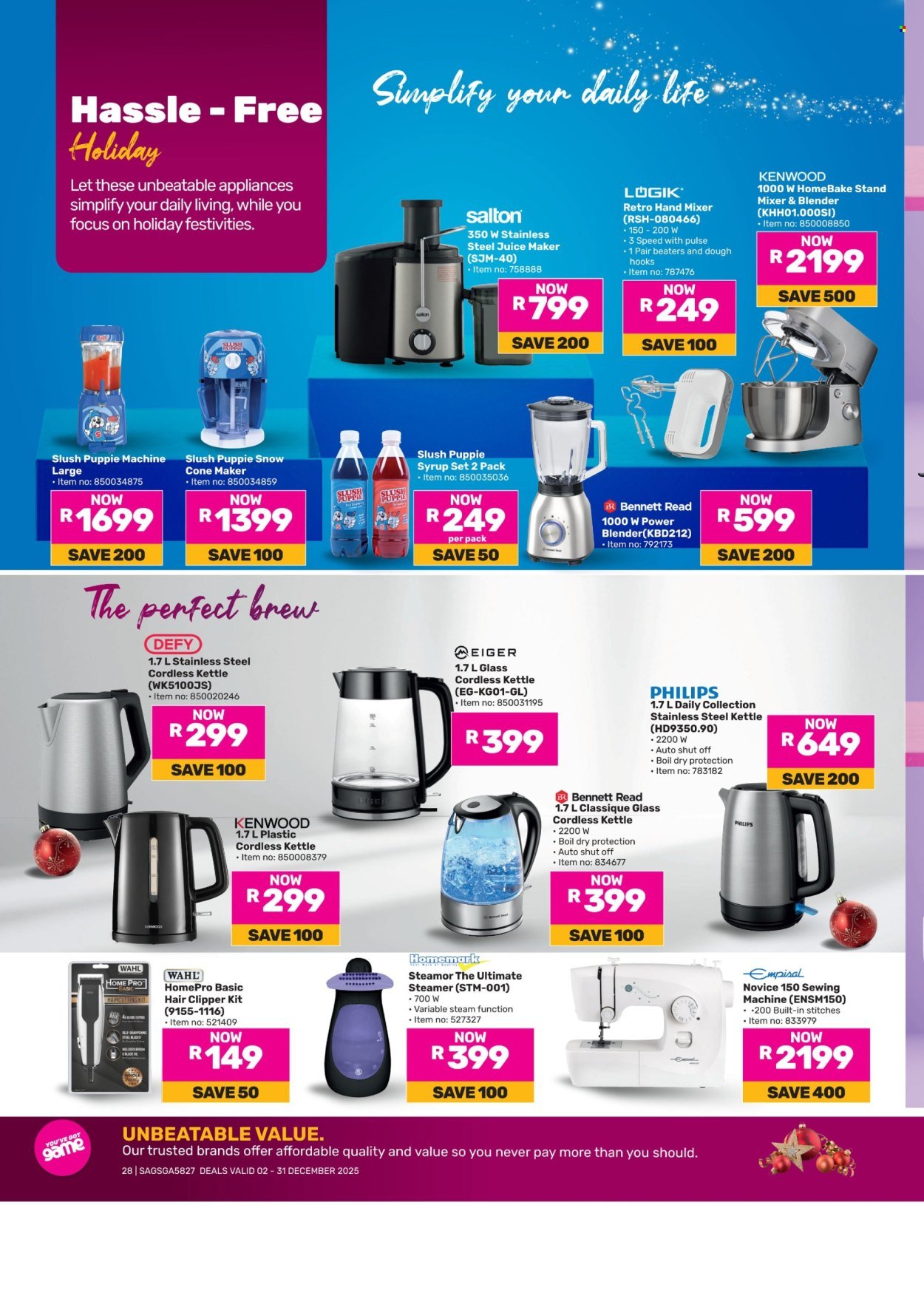 GAME specials - Go Full Pink This Festive (2025-12-02 - 2025-12-31) | 28